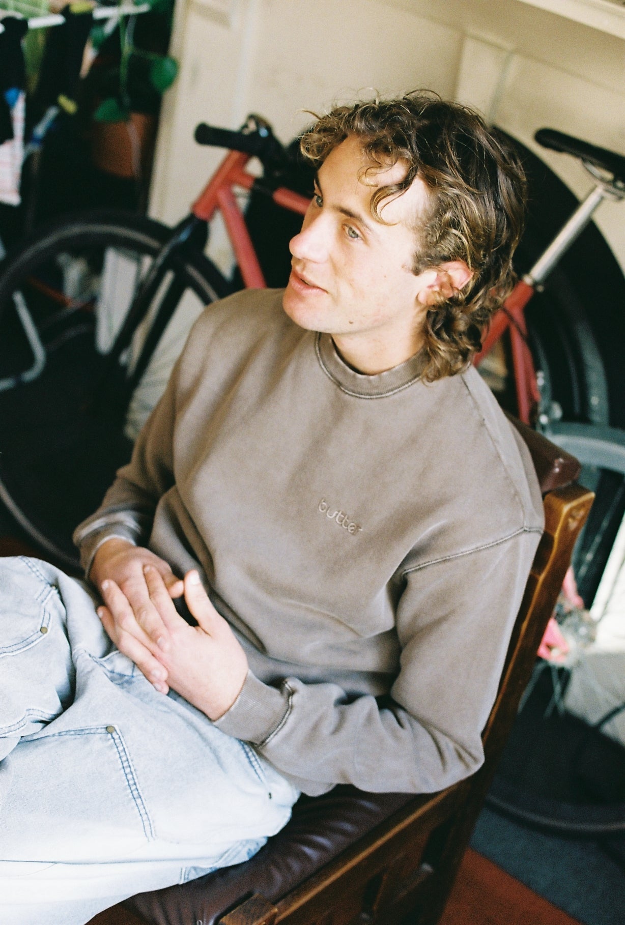 Alpine Crewneck, Brown