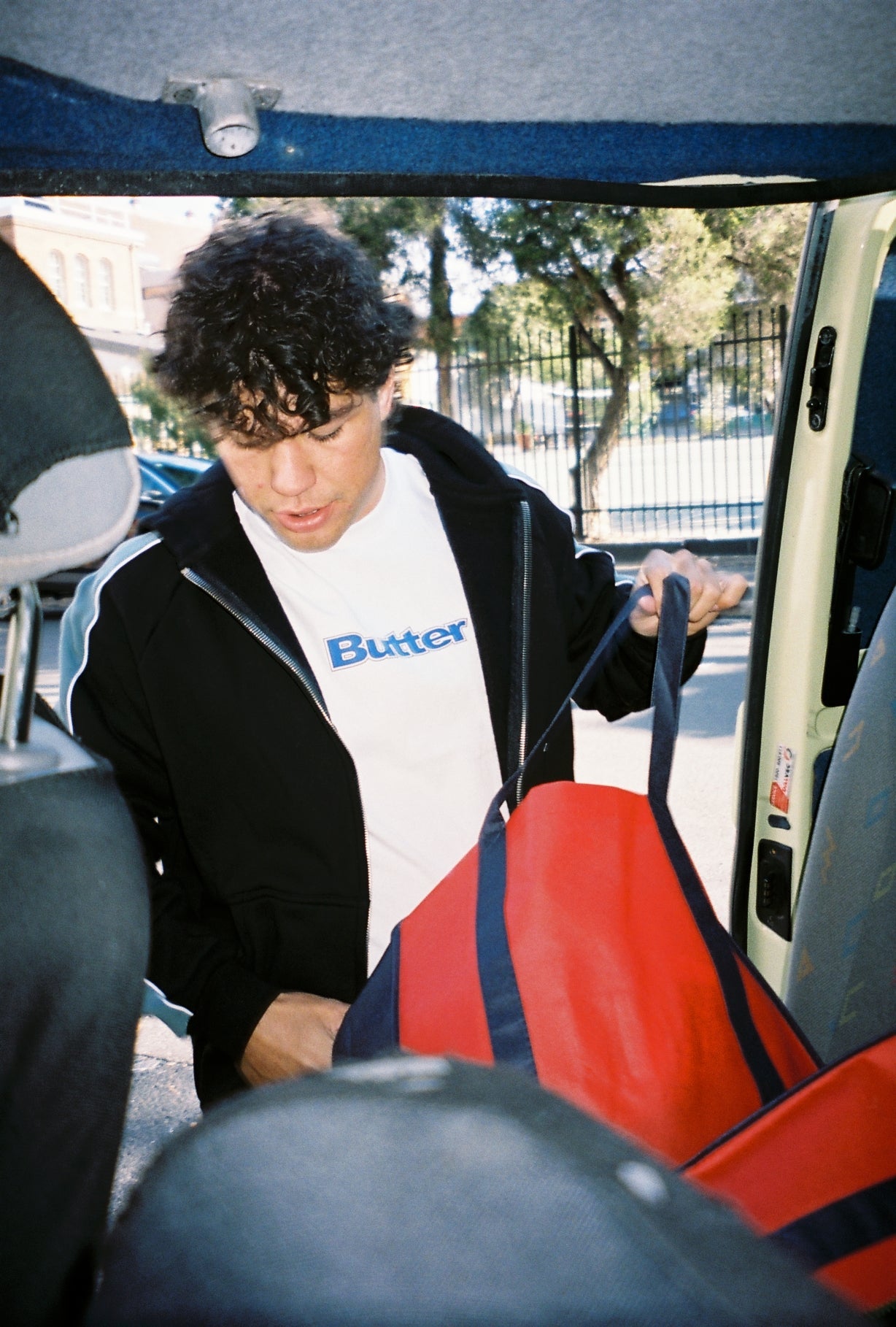 Outline Logo Tee, White