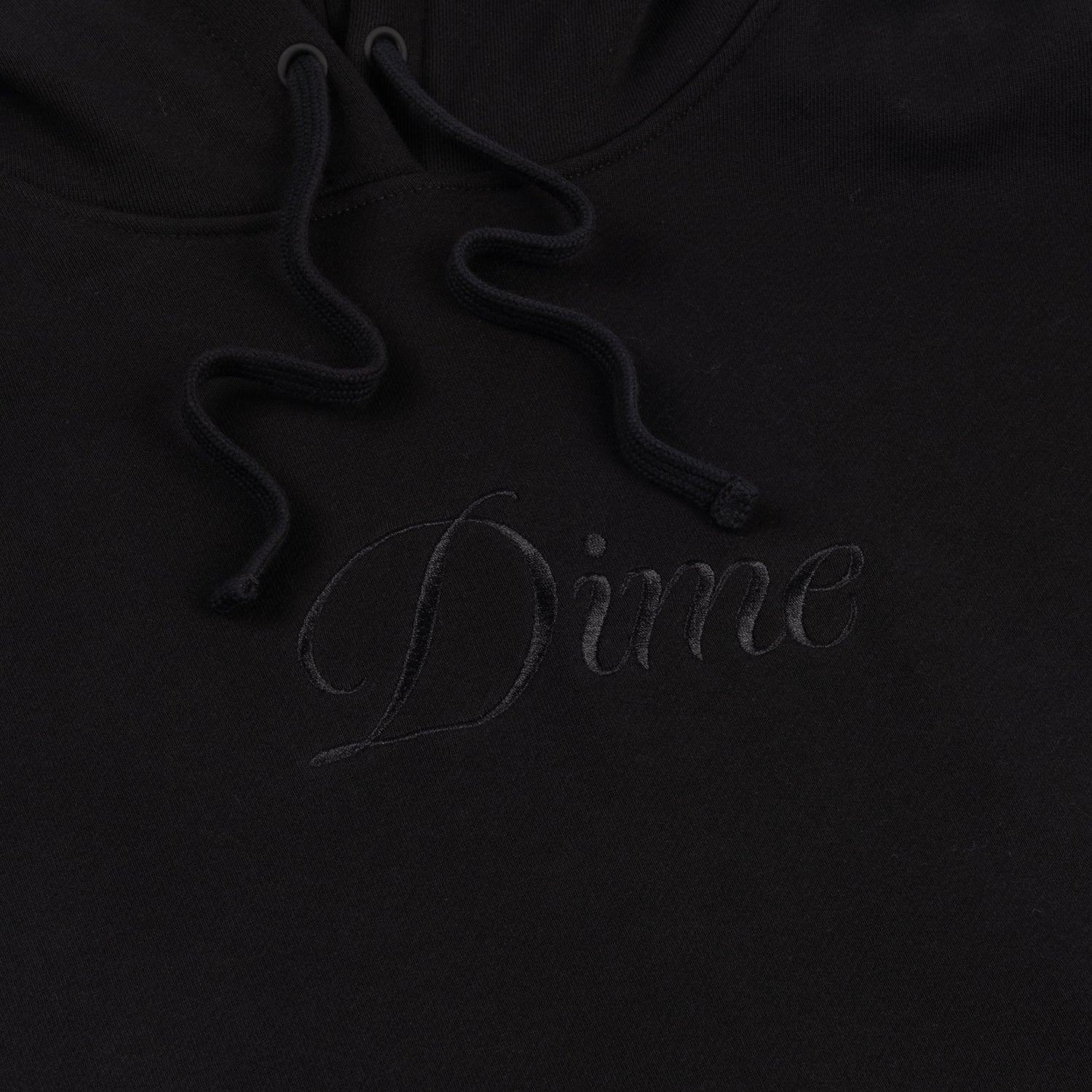 Cursive Logo Pullover, Black