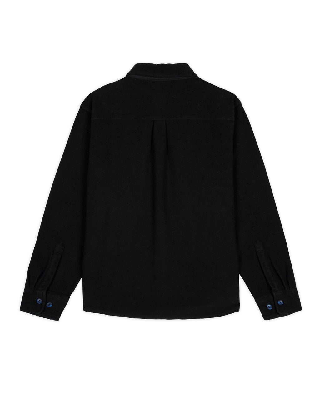 CPO French Terry Sateen Shirt, Washed Black