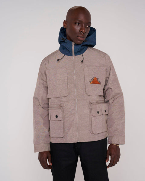 Cropped Hunting Jacket Tan Lo Fi