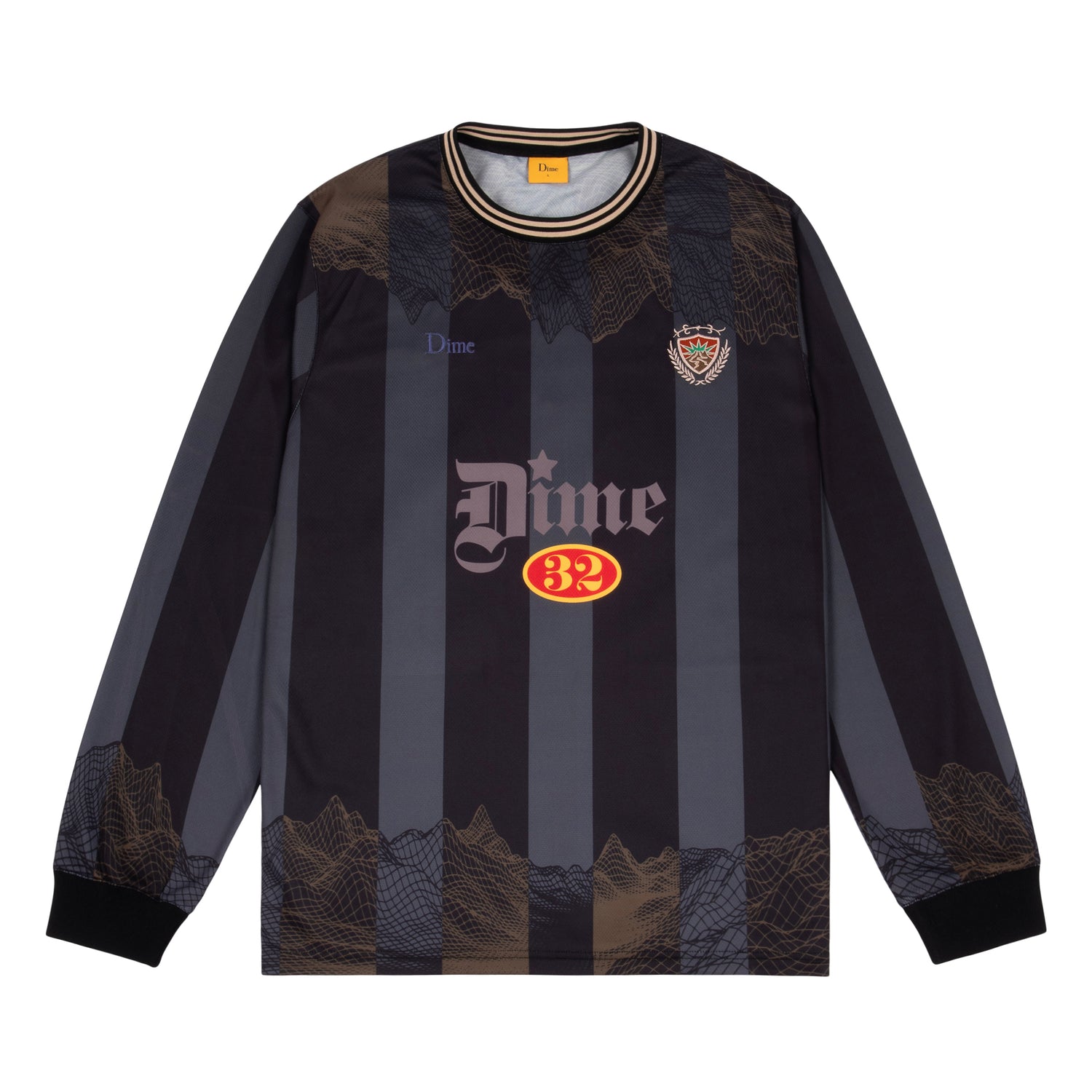 Striker Jersey, Charcoal