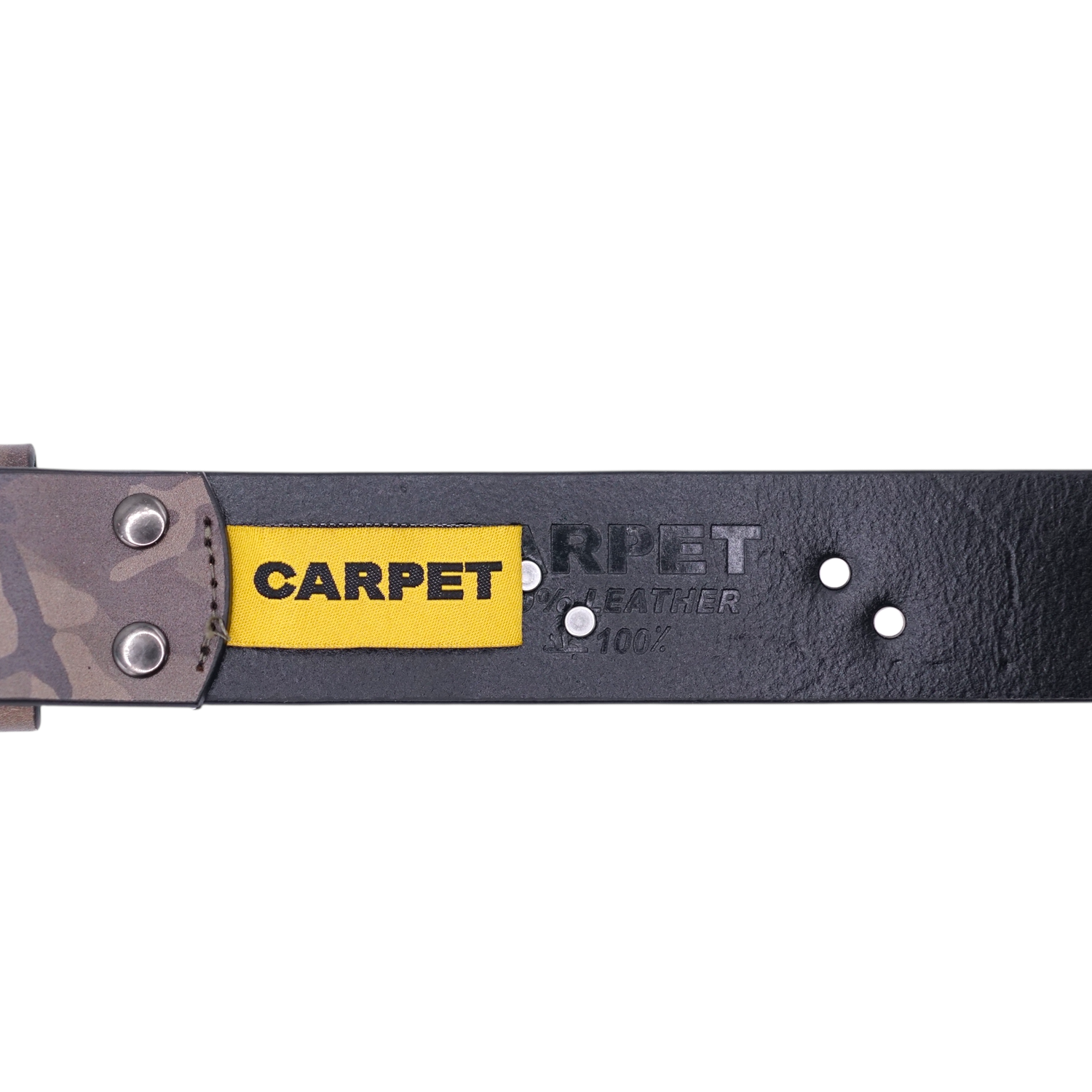 Leather Belt W / Buckle, Camo
