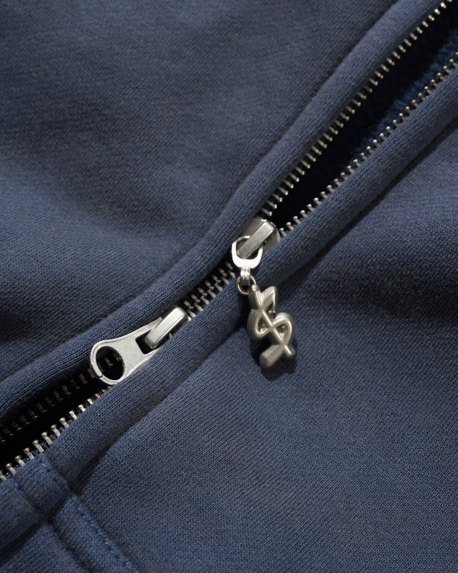 Campus Zip-Thru Hood, Washed Navy