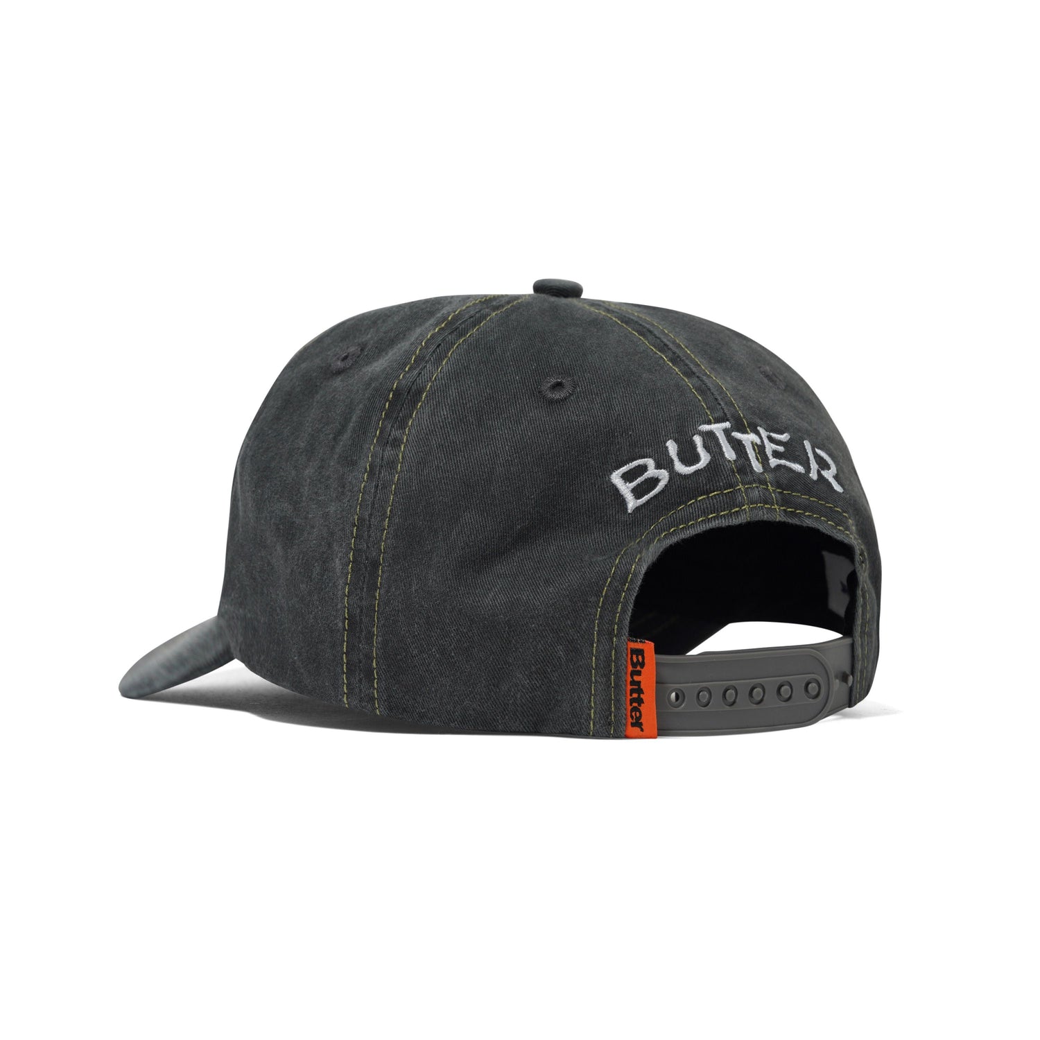 Canine 5 Panel Cap, Washed Black