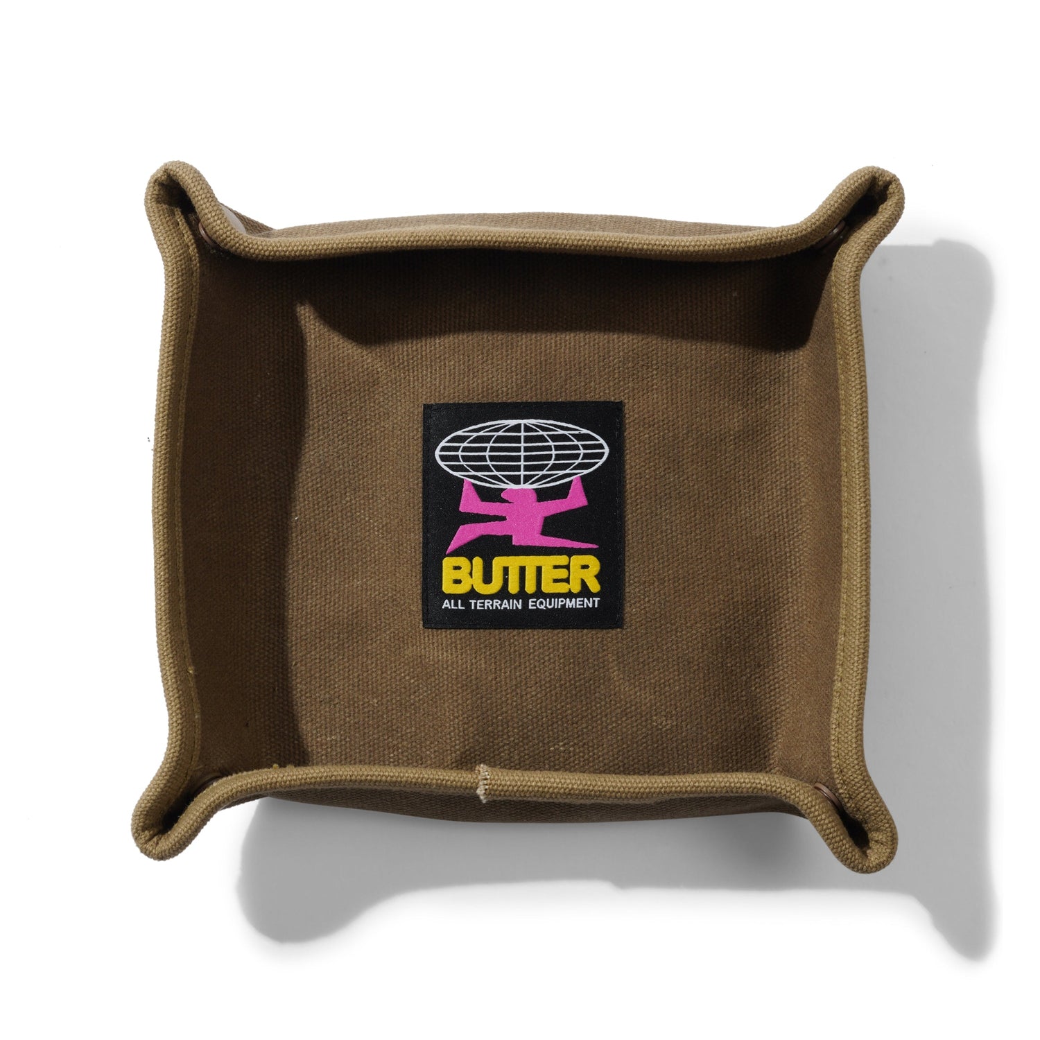 Canvas Tray, Khaki
