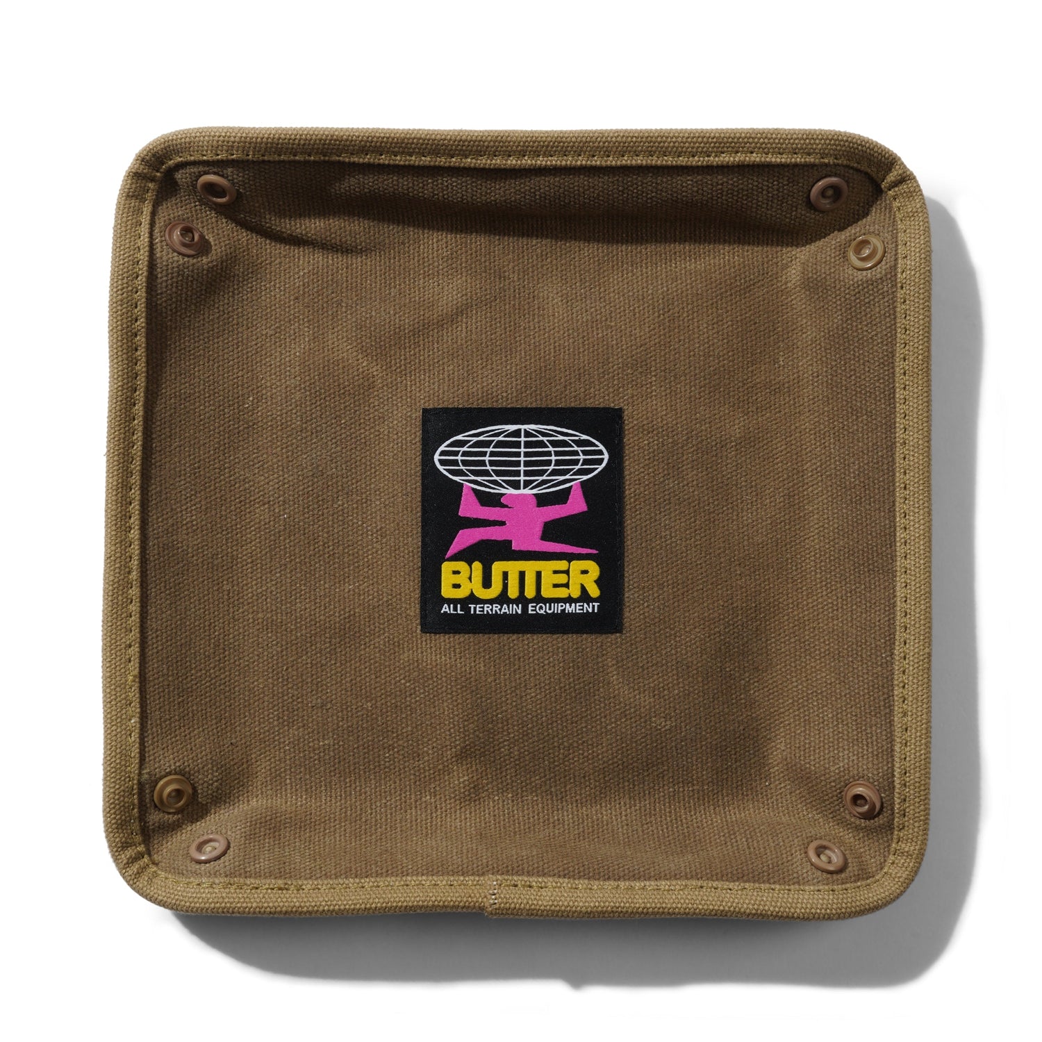 Canvas Tray, Khaki