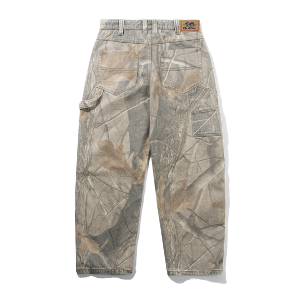 Butter Goods Carpenter Denim Jeans, Forest Camo