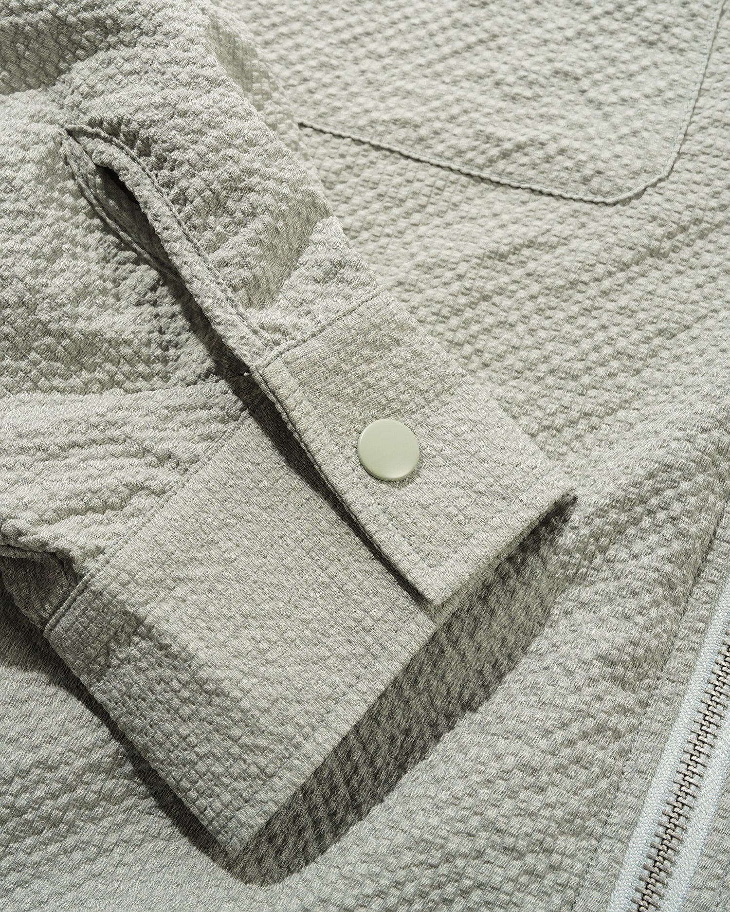 Carve Zip Shirt, Seafoam