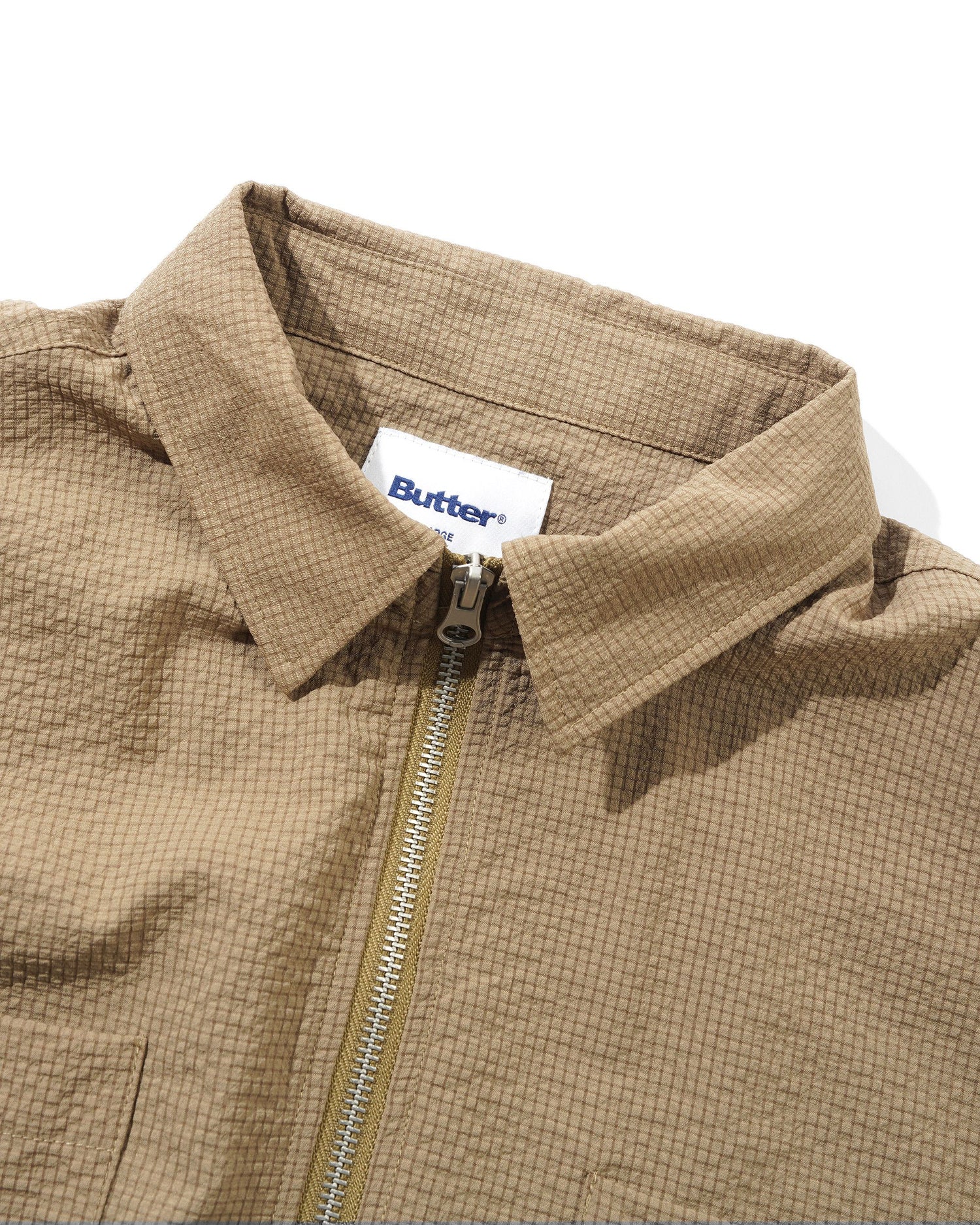 Carve Zip Shirt, Walnut