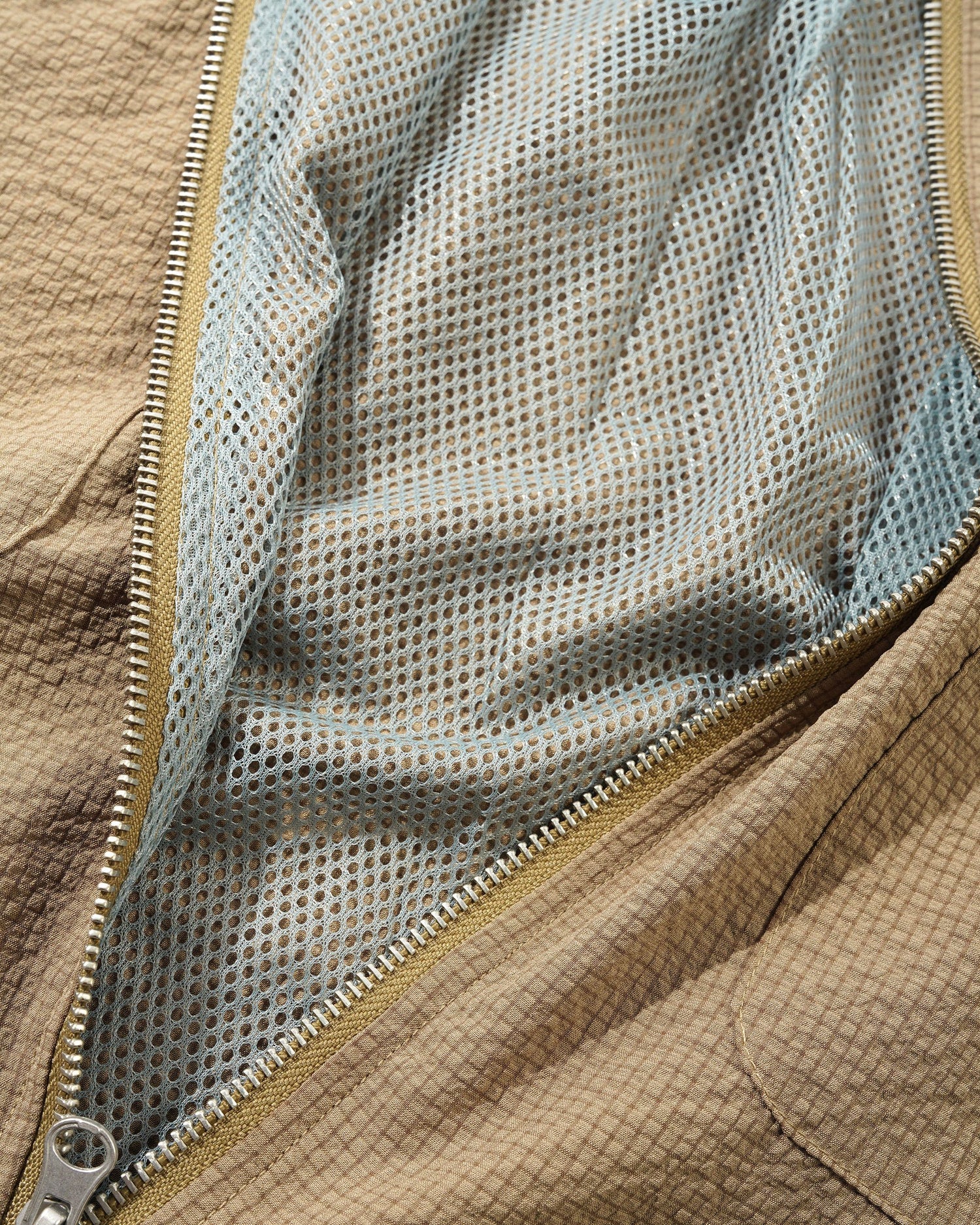 Carve Zip Shirt, Walnut