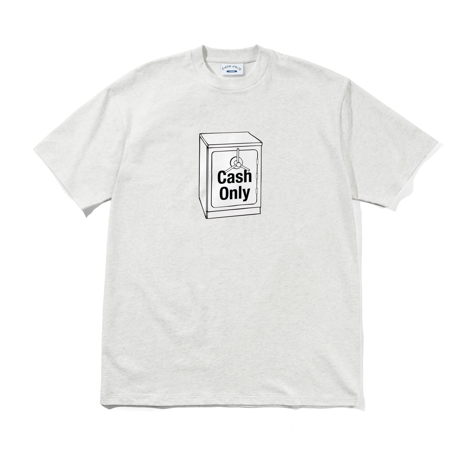 Cash Safe Tee, Ash