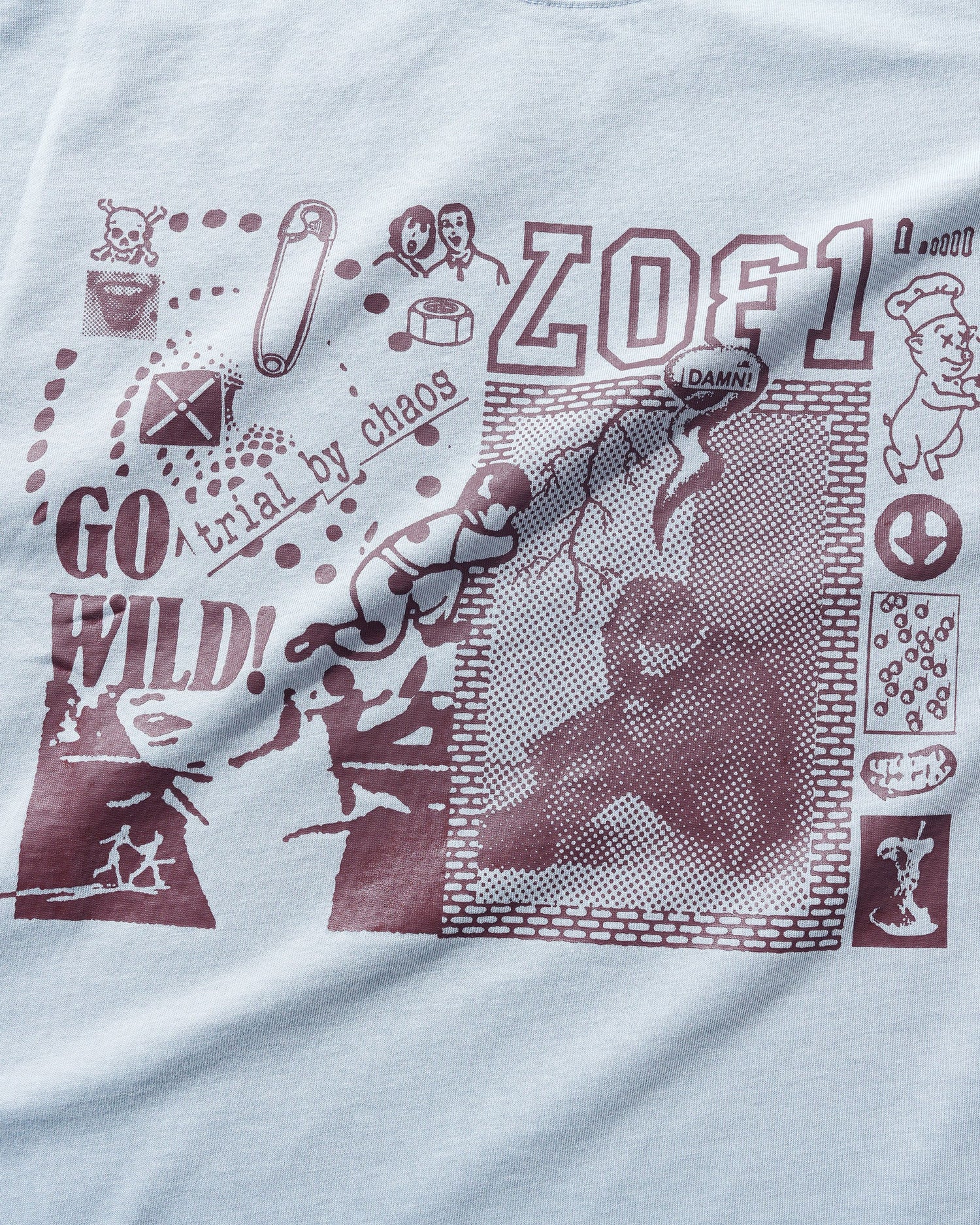 Chaos Tee, Washed Pacific
