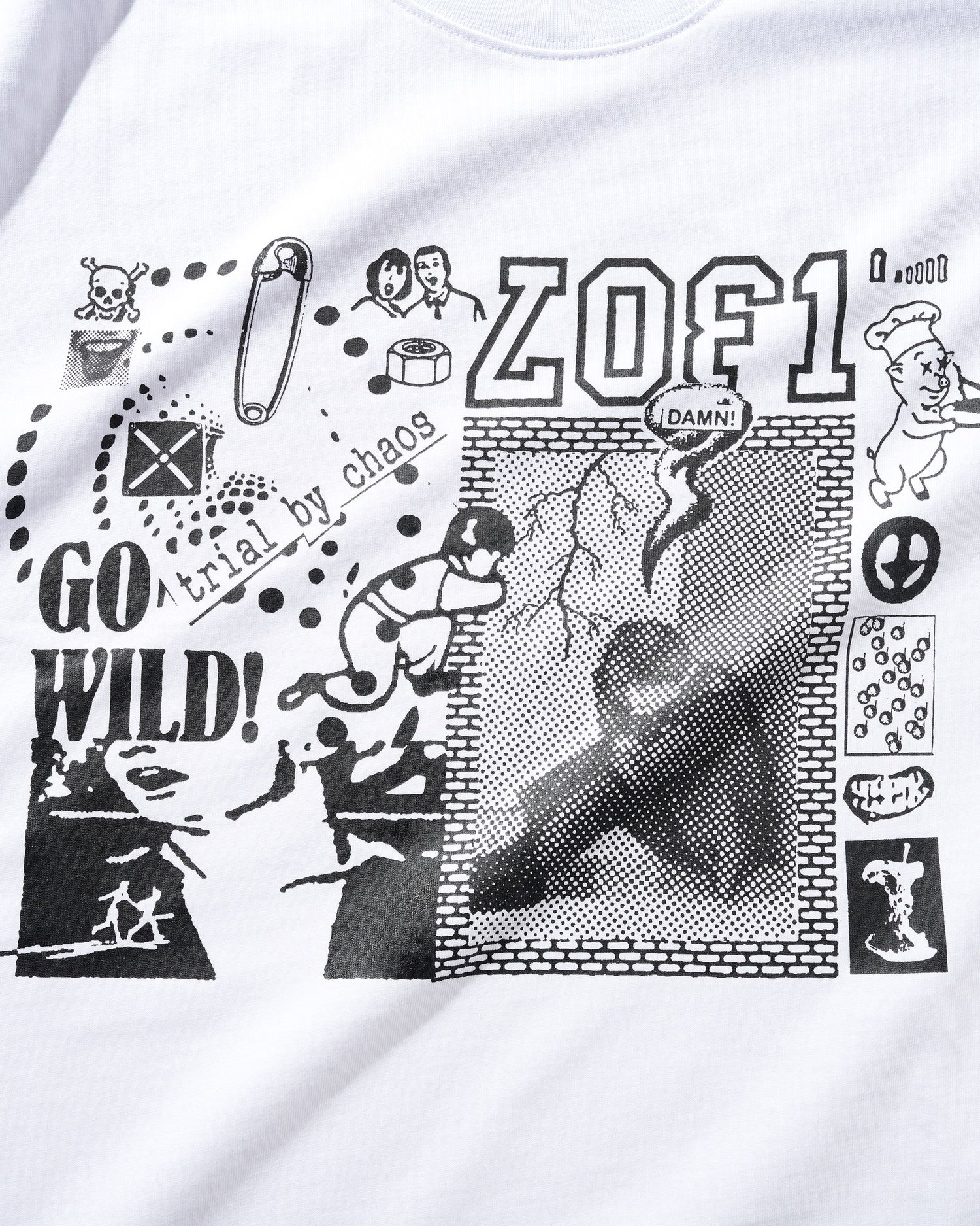 Chaos Tee, White