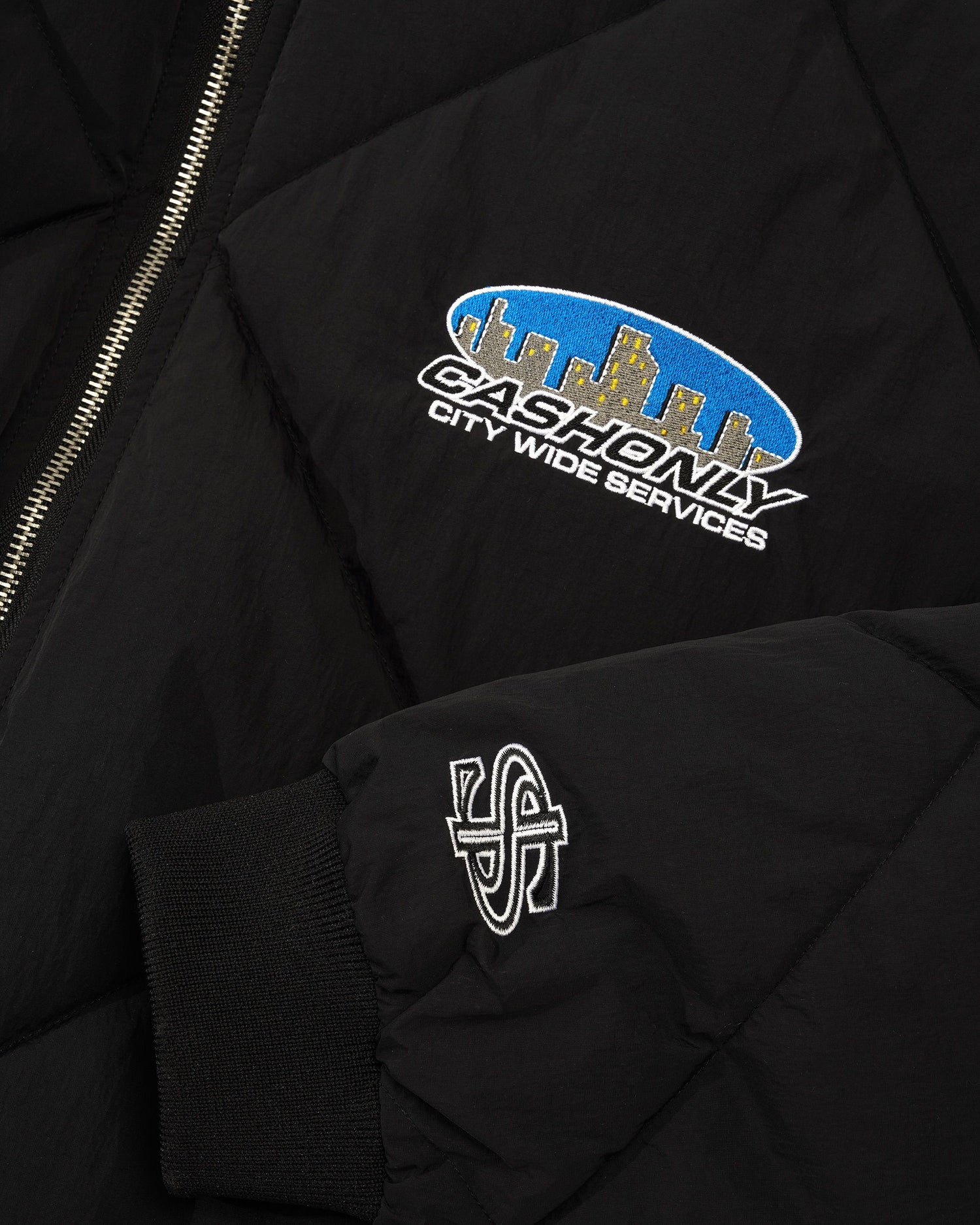 City Wide Bomber Jacket, Black
