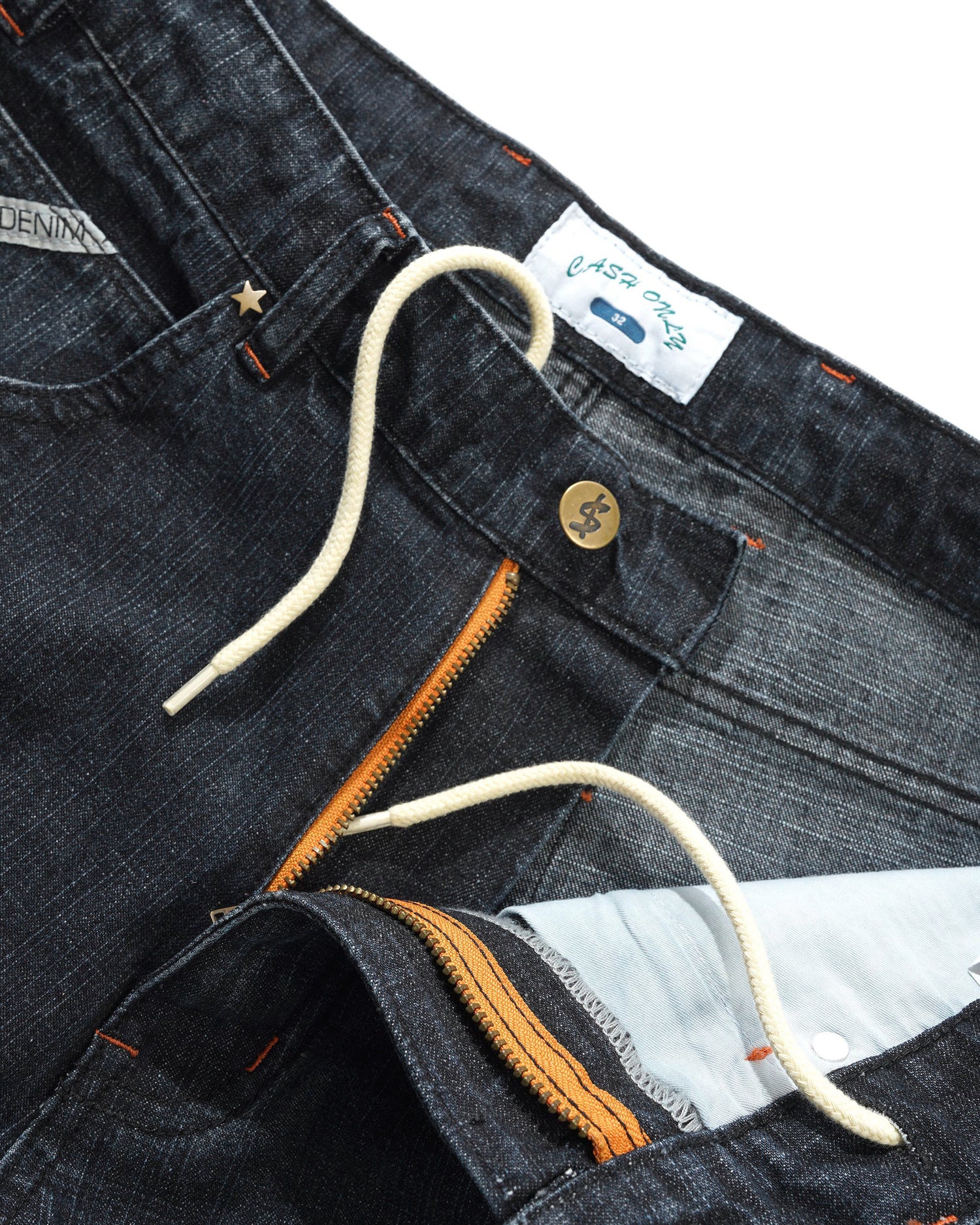 Company Denim Jeans, Distress Washed Midnight