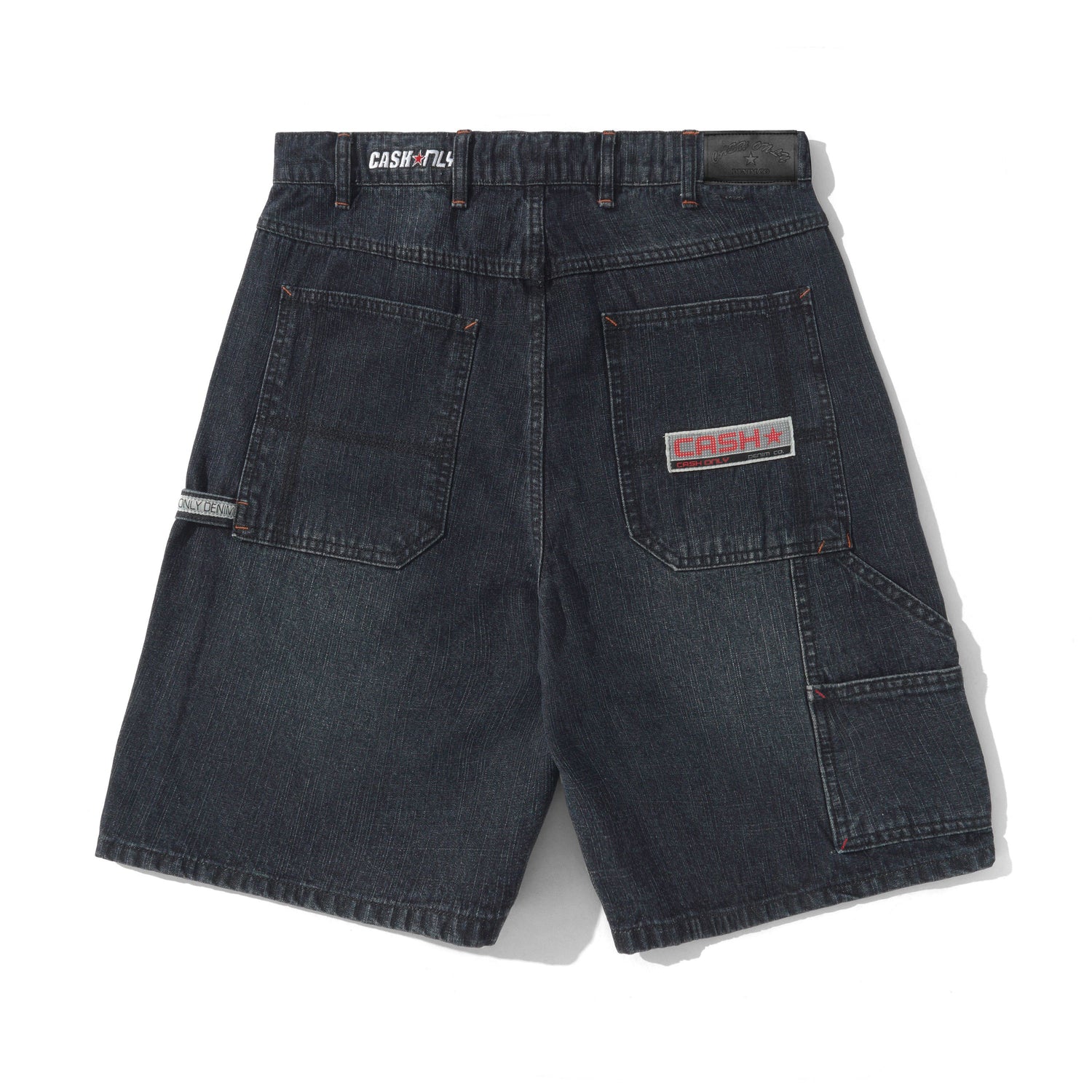 Company Denim Shorts, Distress Washed Midnight