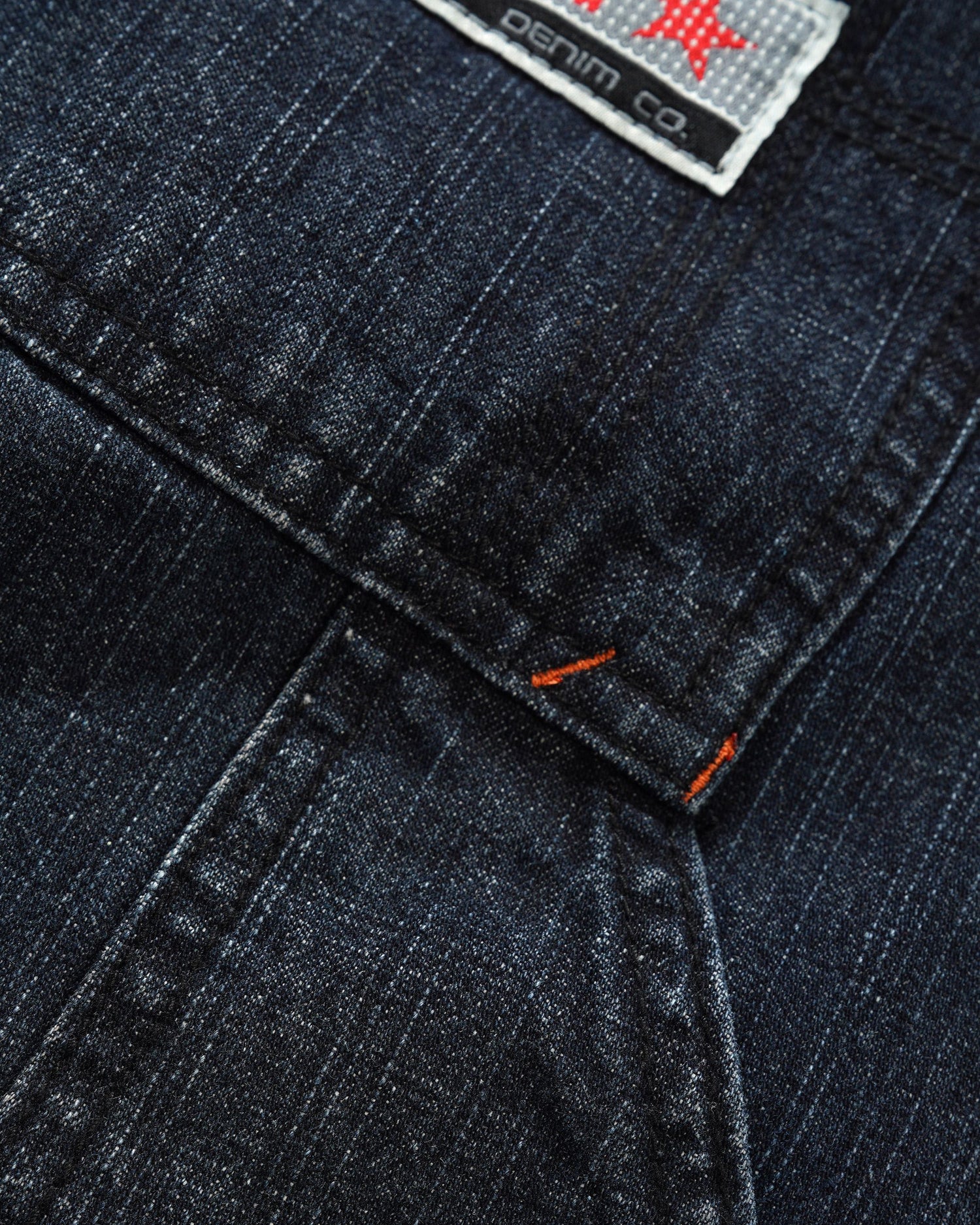 Company Denim Shorts, Distress Washed Midnight