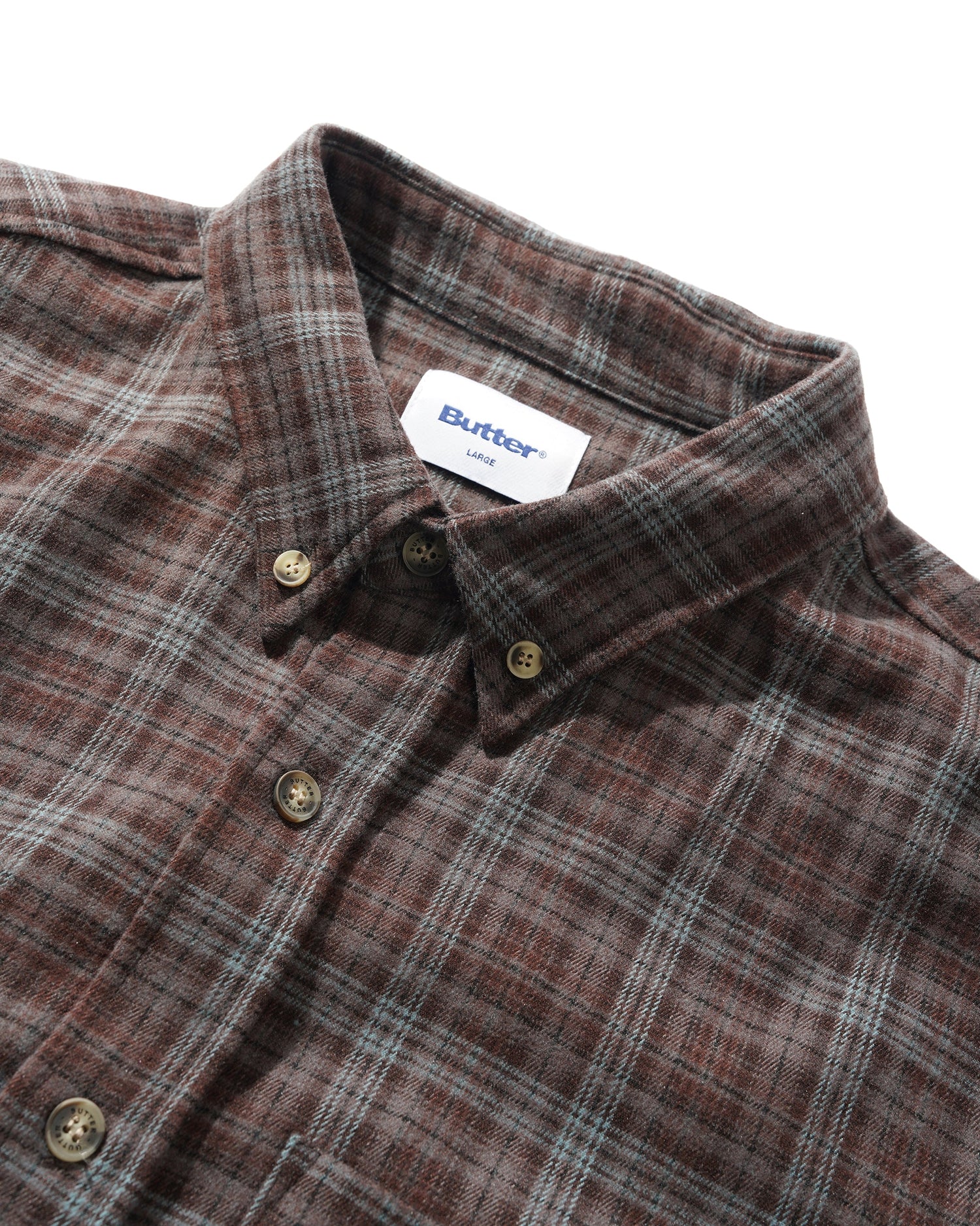 Connection Shirt, Brown / Blue