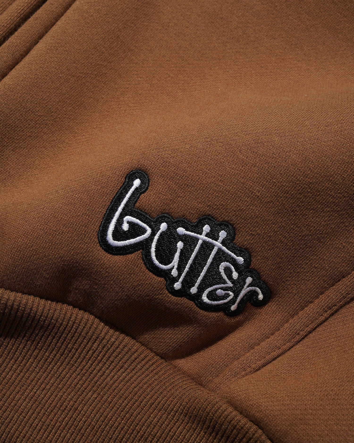 Connection Zip-Thru Hood, Brown