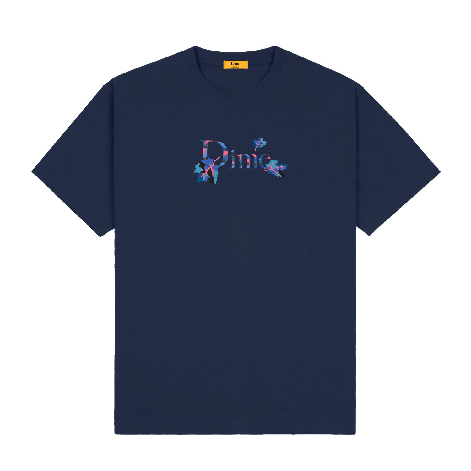 Classic Leafy Tee, Navy