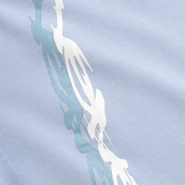 Velvet Smudge Tee, Washed Sapphire