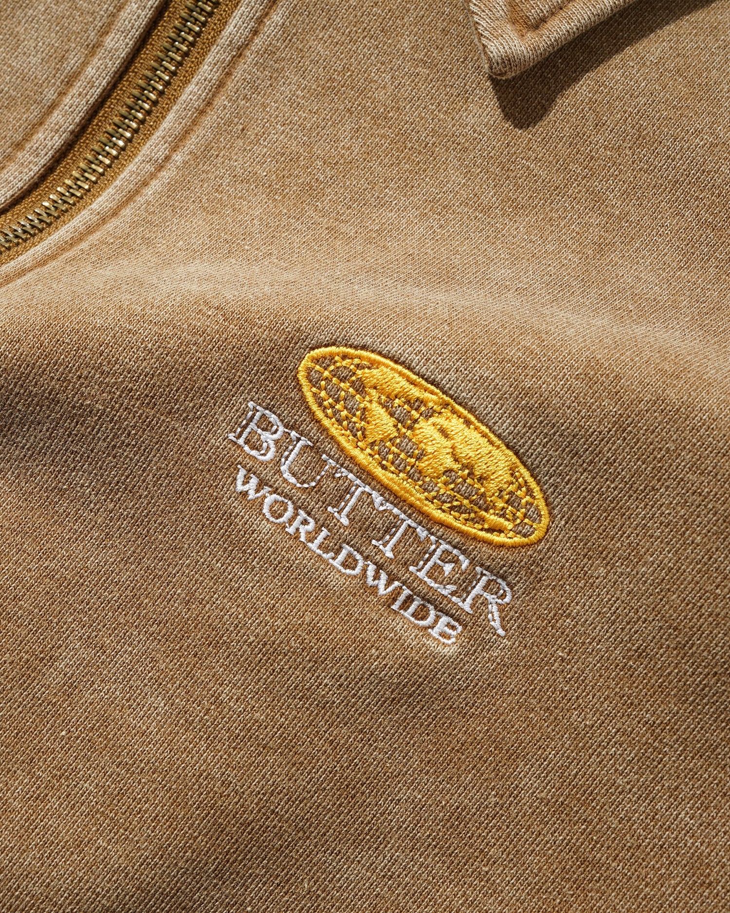 Corp 1/4 Zip Pullover, Brown