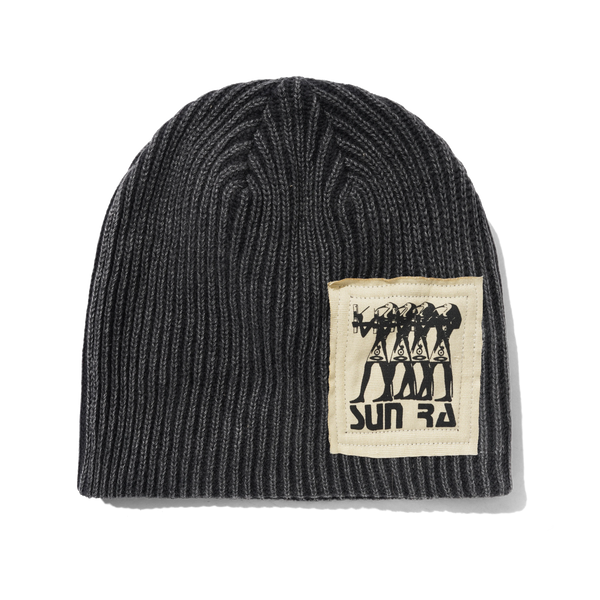 Butter Goods Cosmo Earth Fantasy Skully Beanie, Washed Black