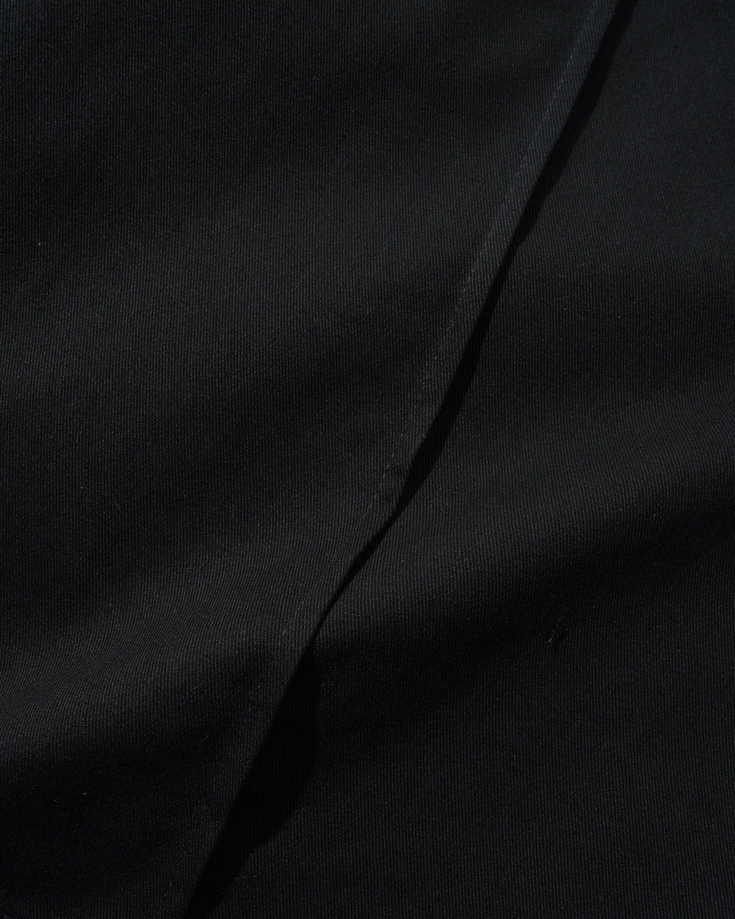 Cotton Pleated Shorts, Black