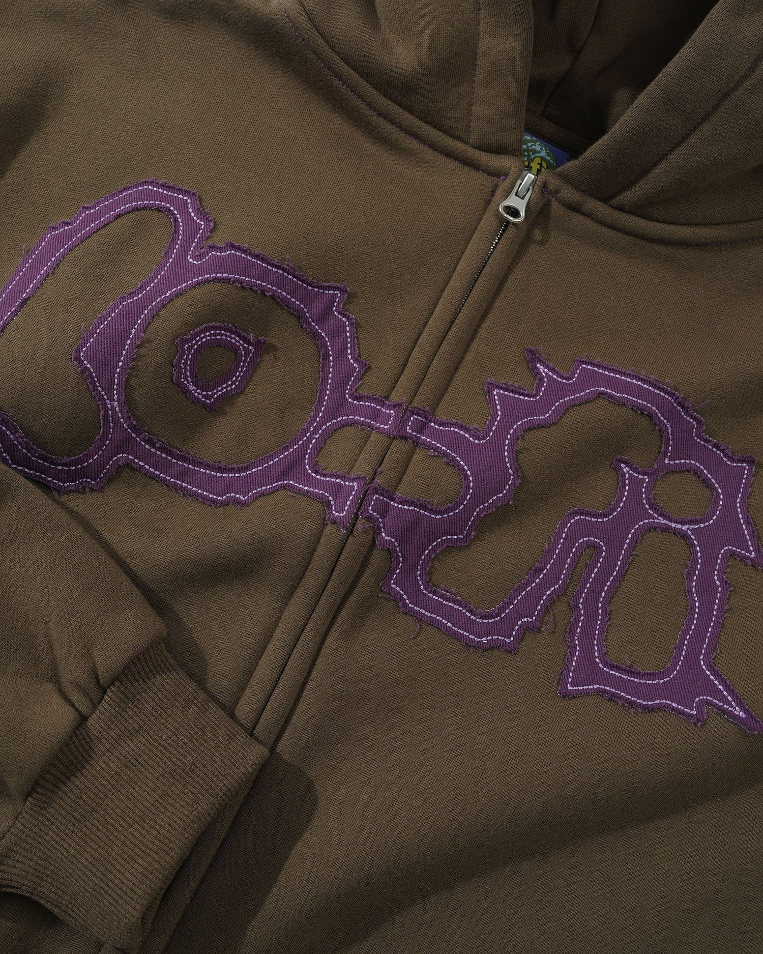 Crash Zip-Thru Hood, Coffee
