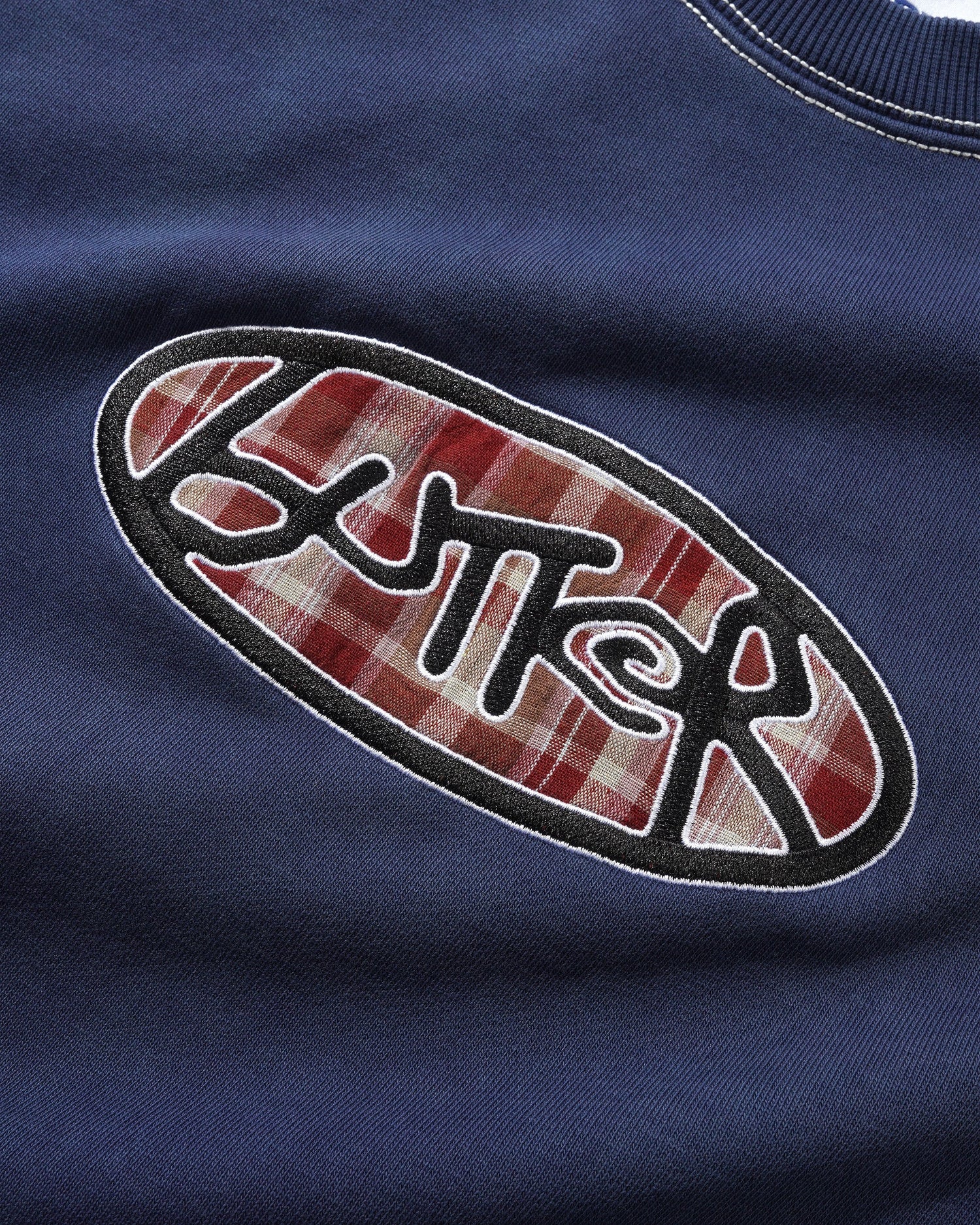 Crust Crewneck, Washed Navy