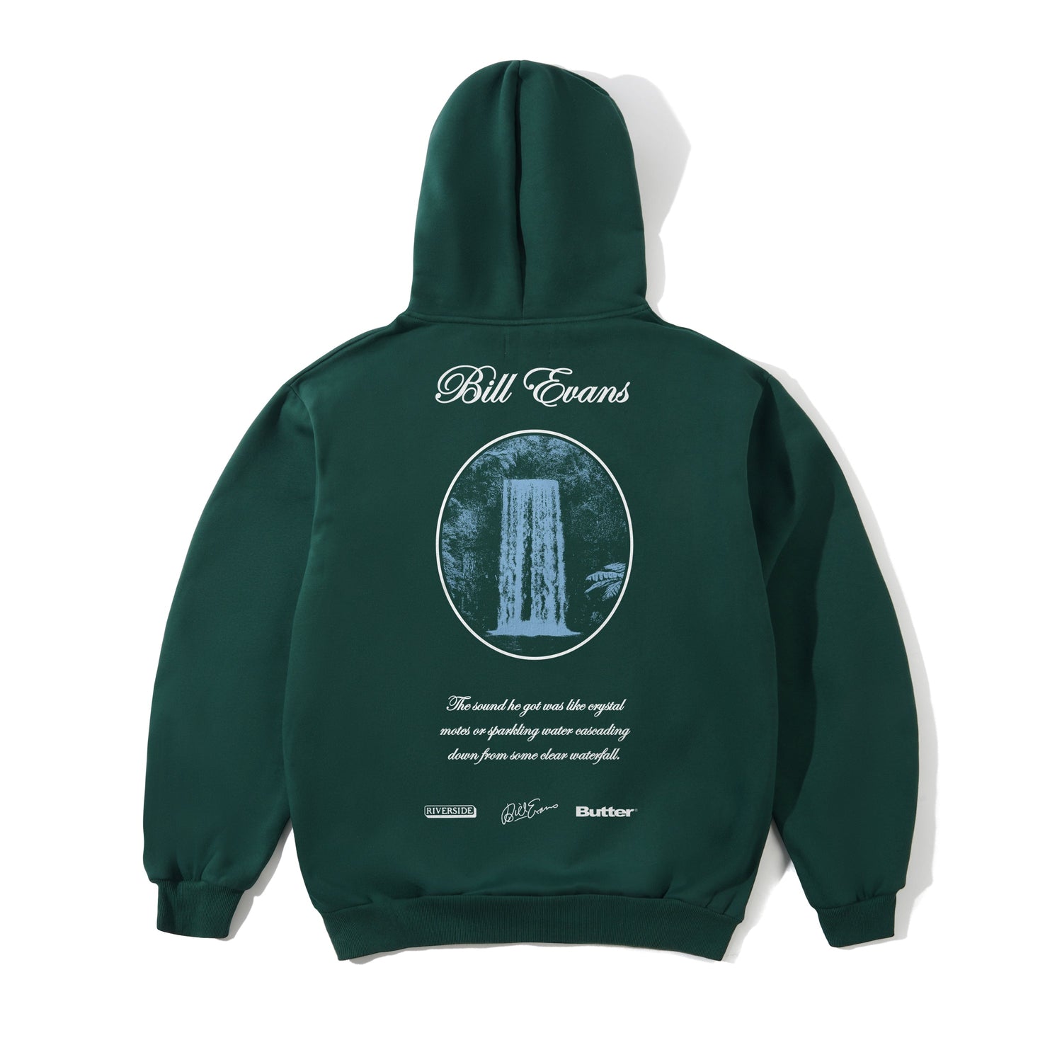 Crystal Notes Pullover Hood, Forest