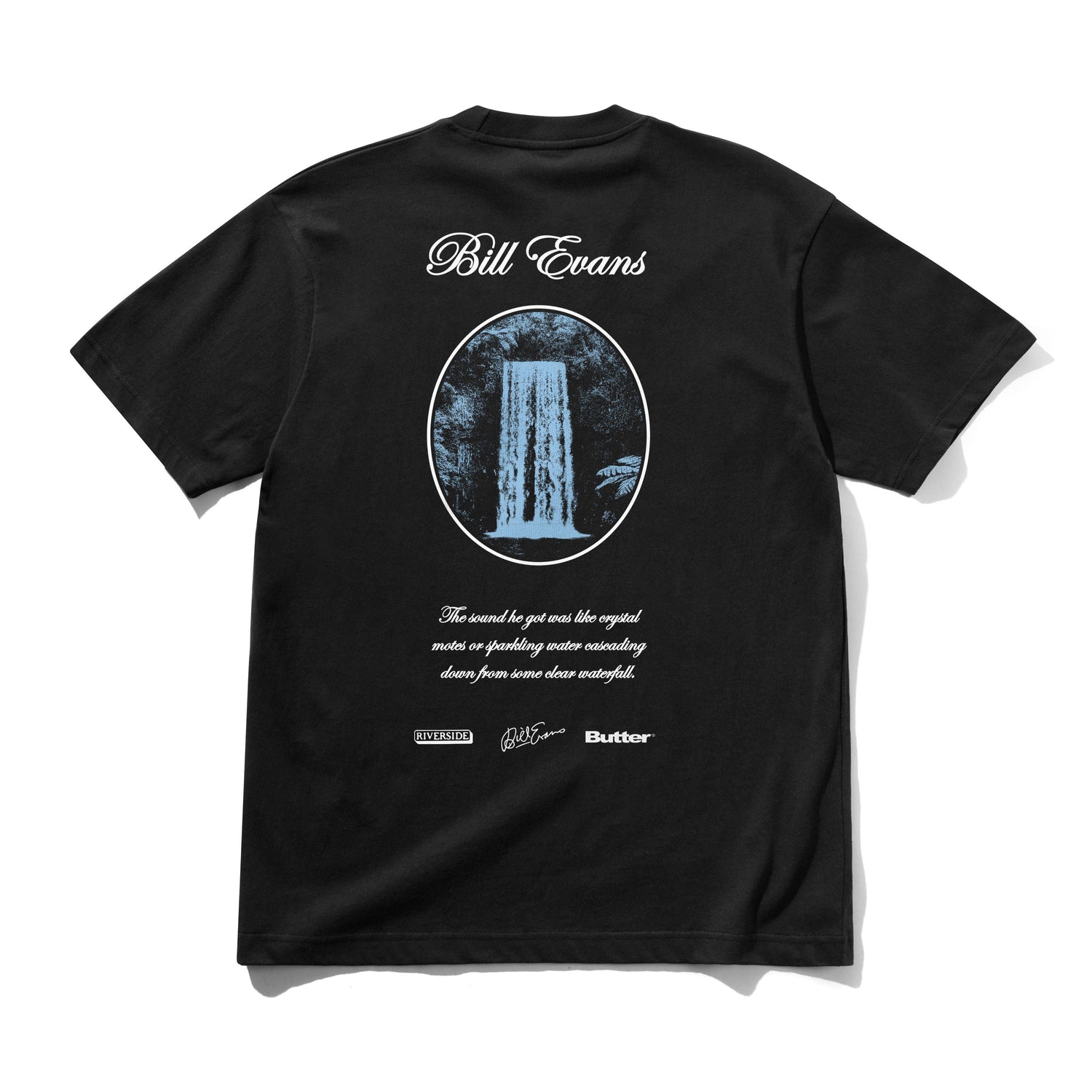 Crystal Notes Tee, Black