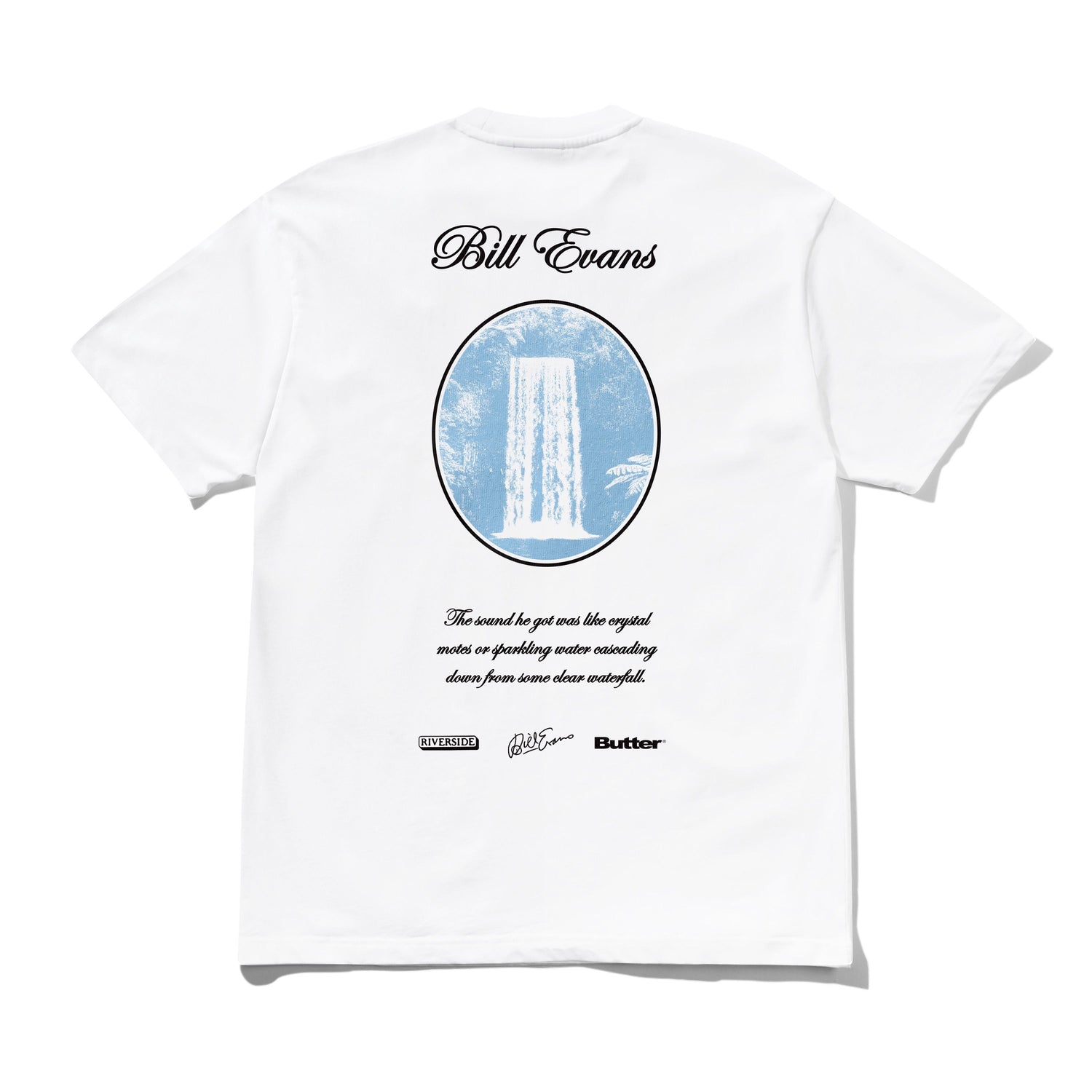 Crystal Notes Tee, White