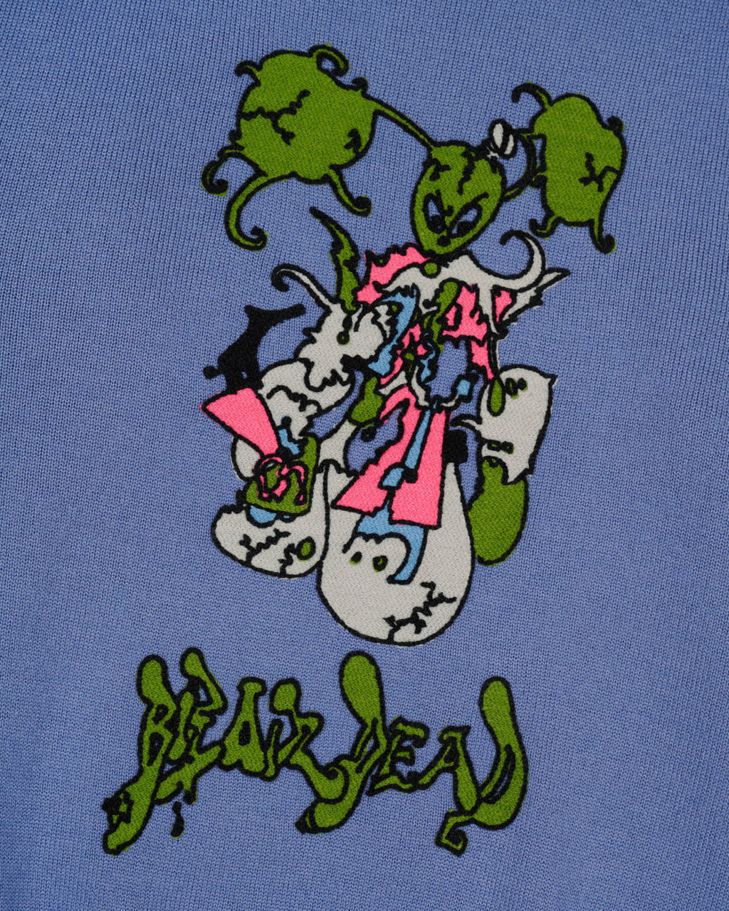 Cyber Bunny Sweater, Blue