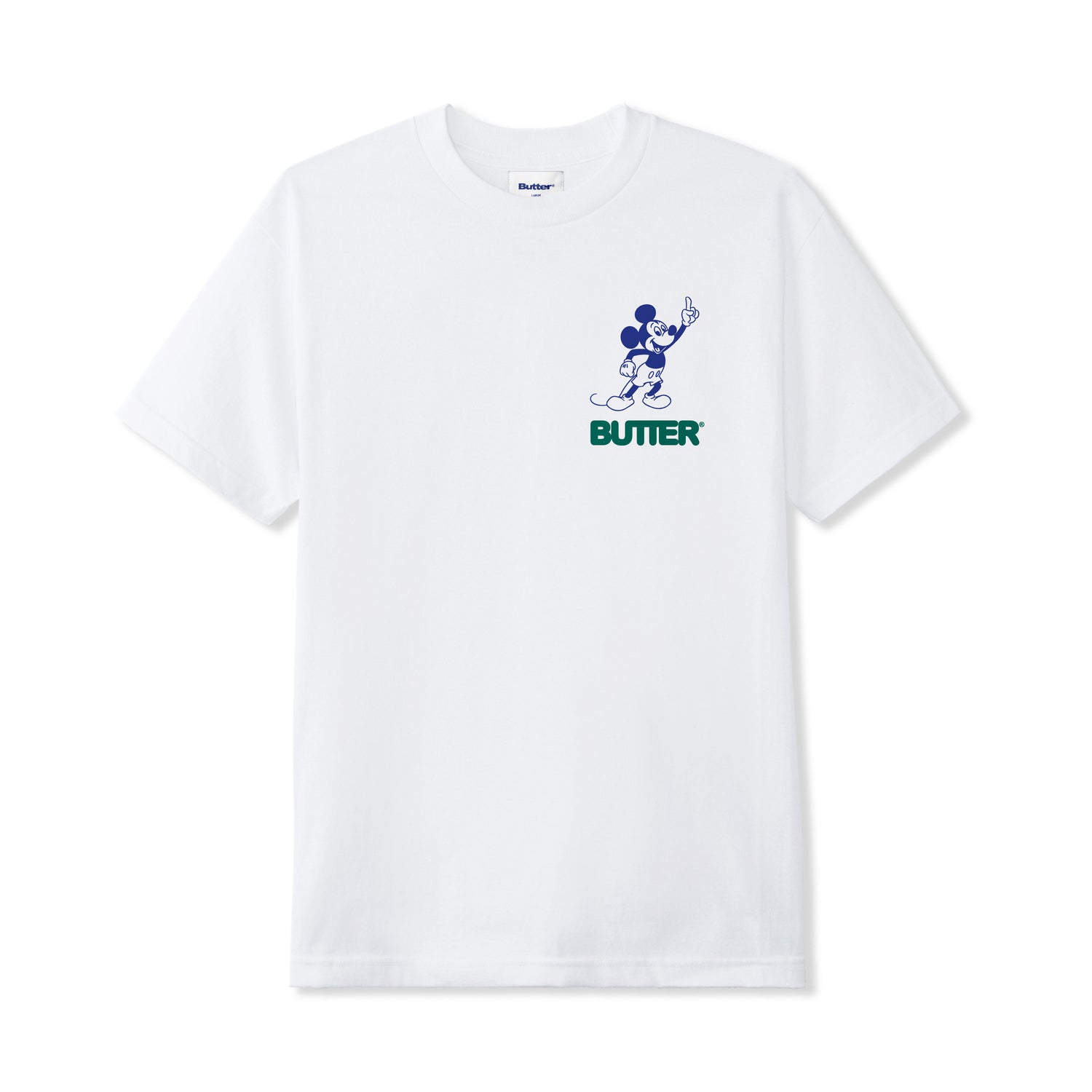 Halftone Tee, White
