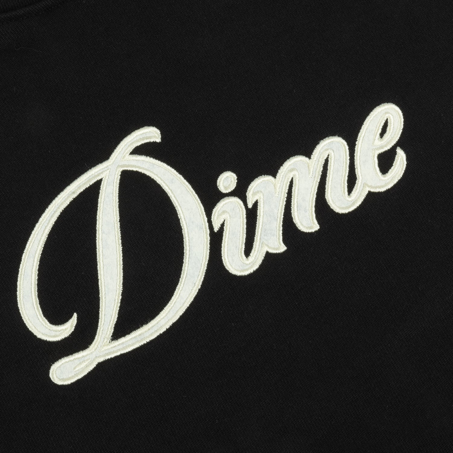 Cursive Hoodie, Black
