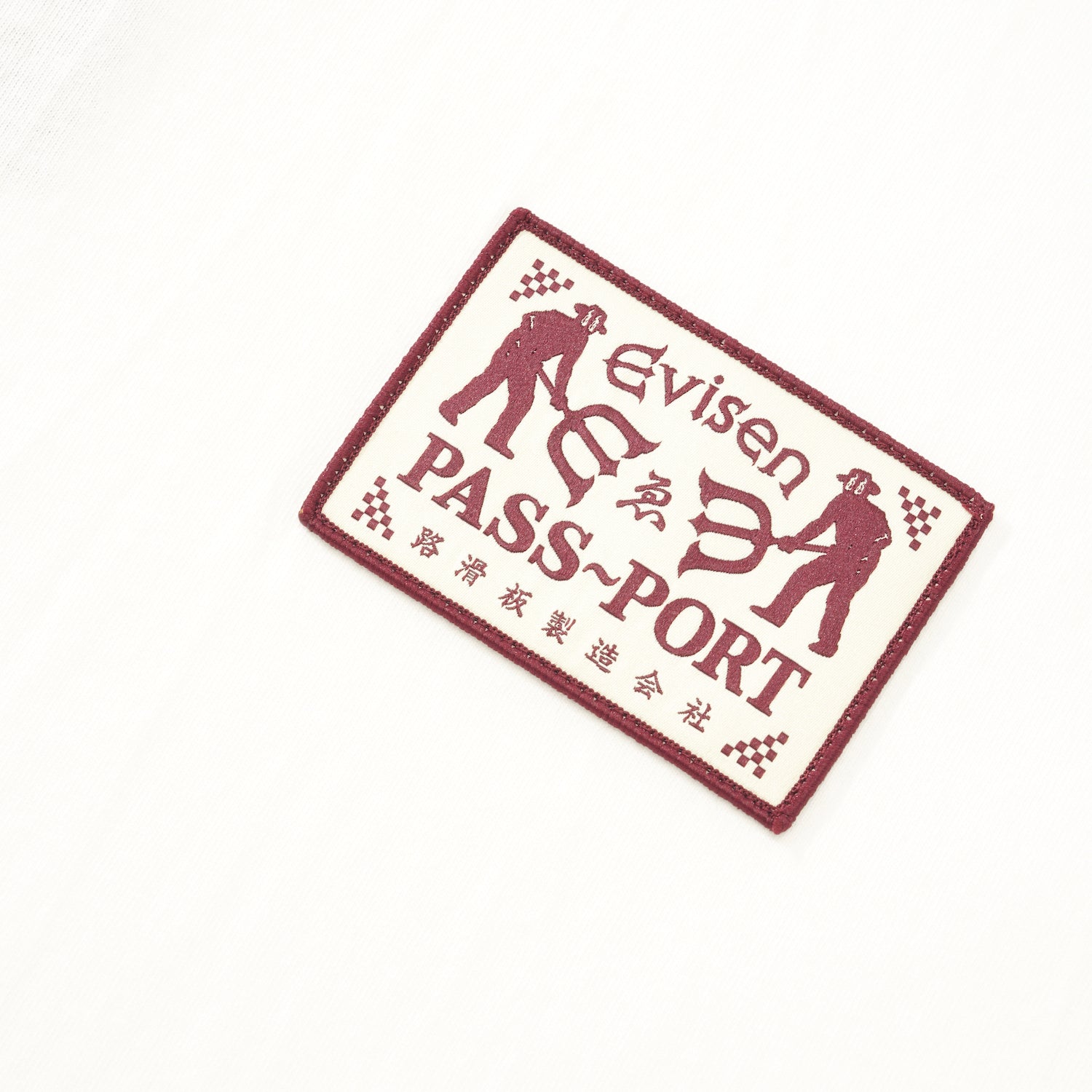 Logo Lock Up Tee, White