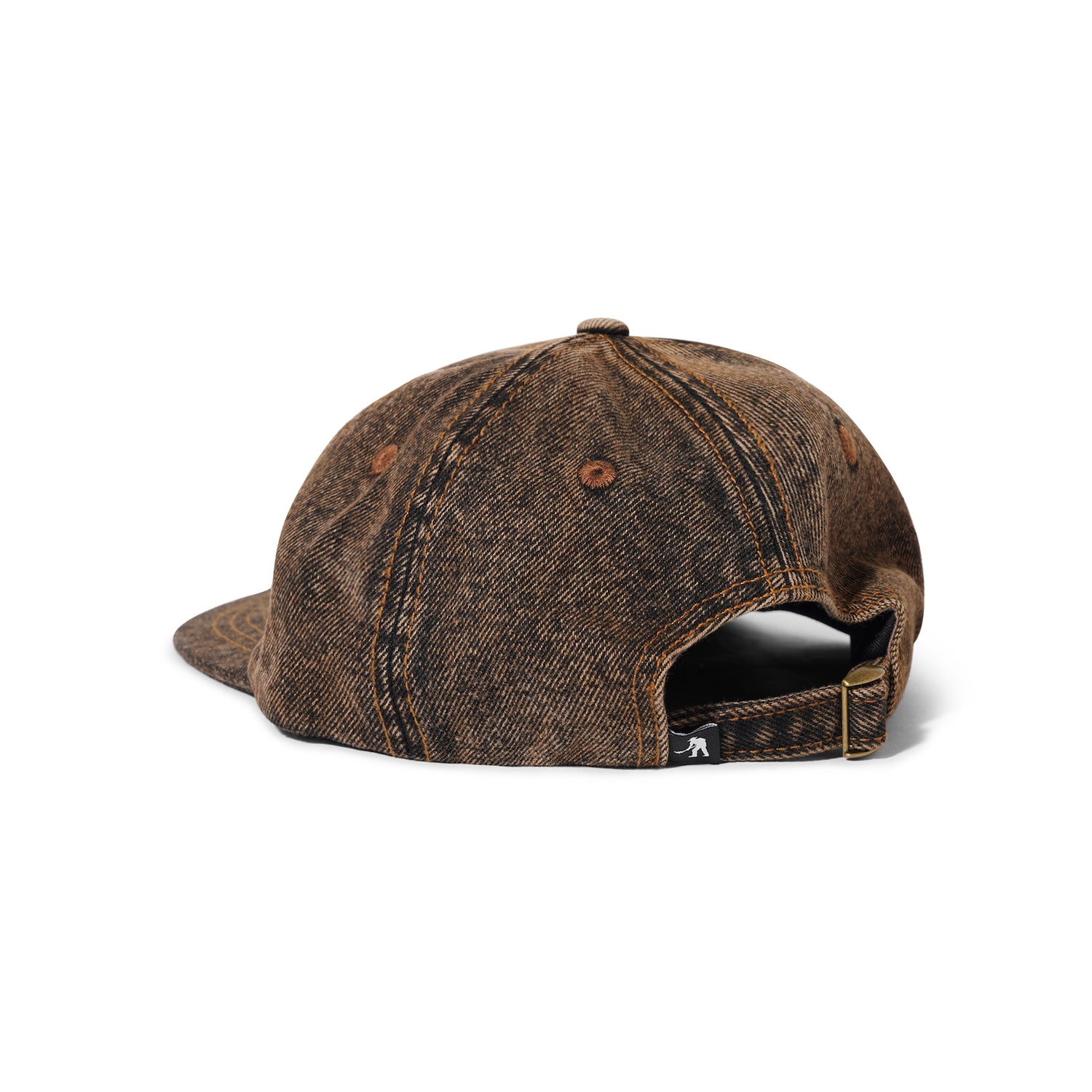 Workers Club Denim Cap, Over-Dye Brown