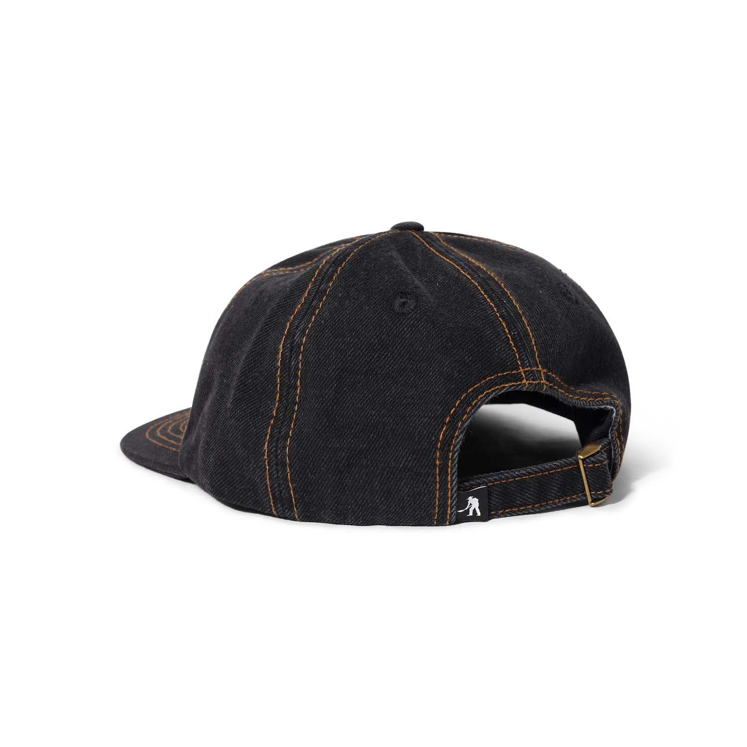 Workers Club Denim Cap, Washed Black