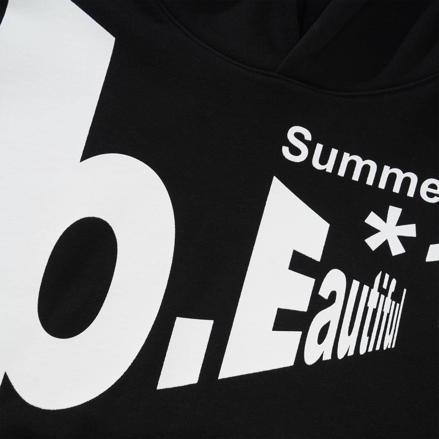 Logo*12 Pullover Hood, Black