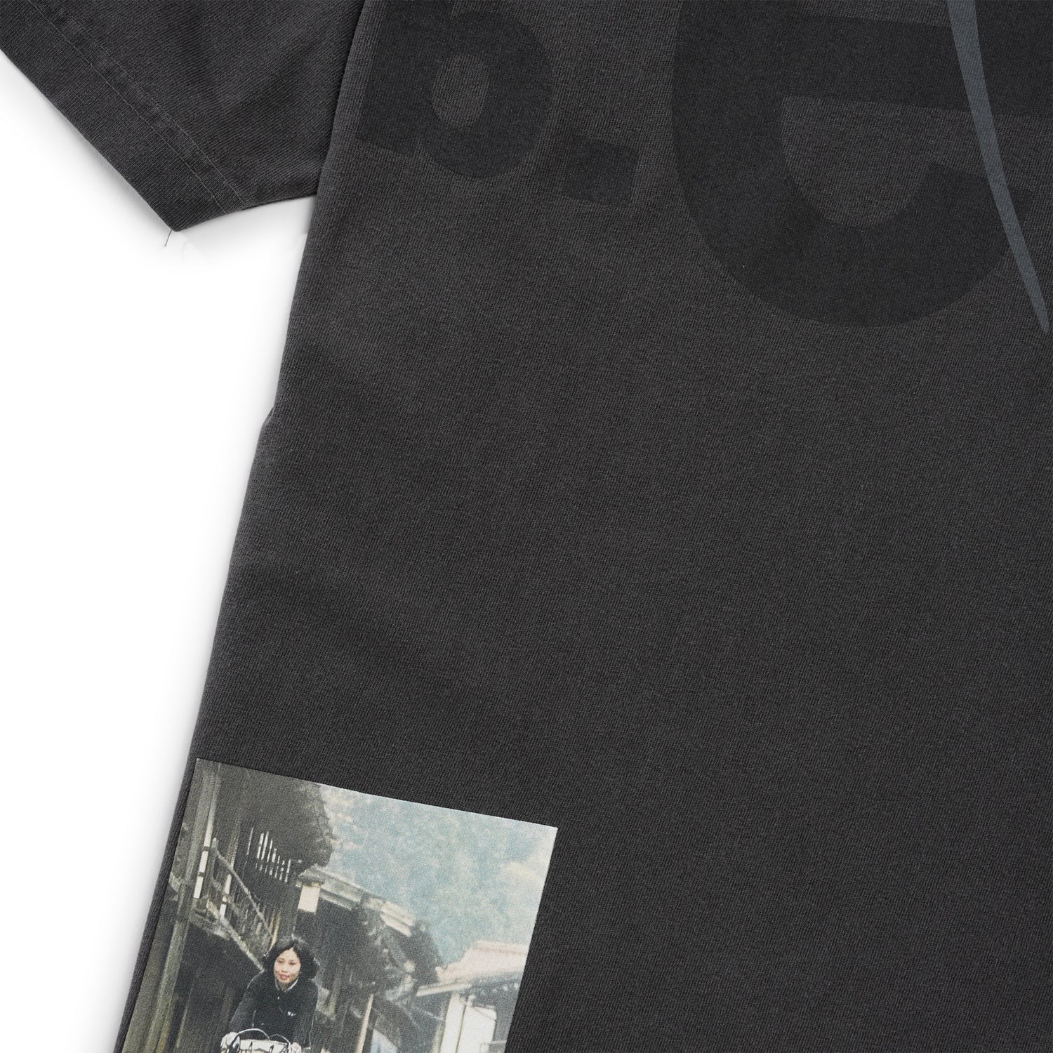 Joy of Cycling Tee, Vintage Black