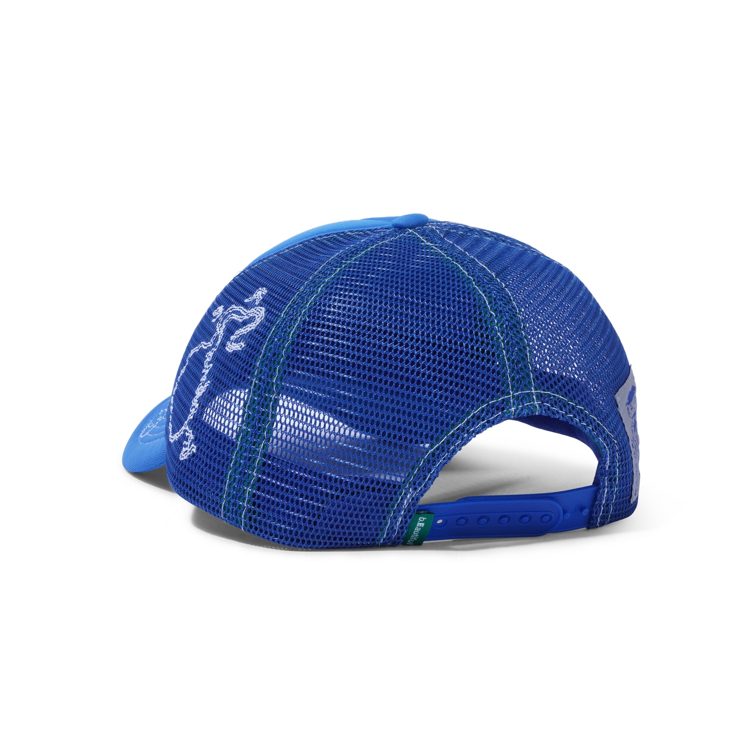b.i Foam Trucker Hat, Beach Blue