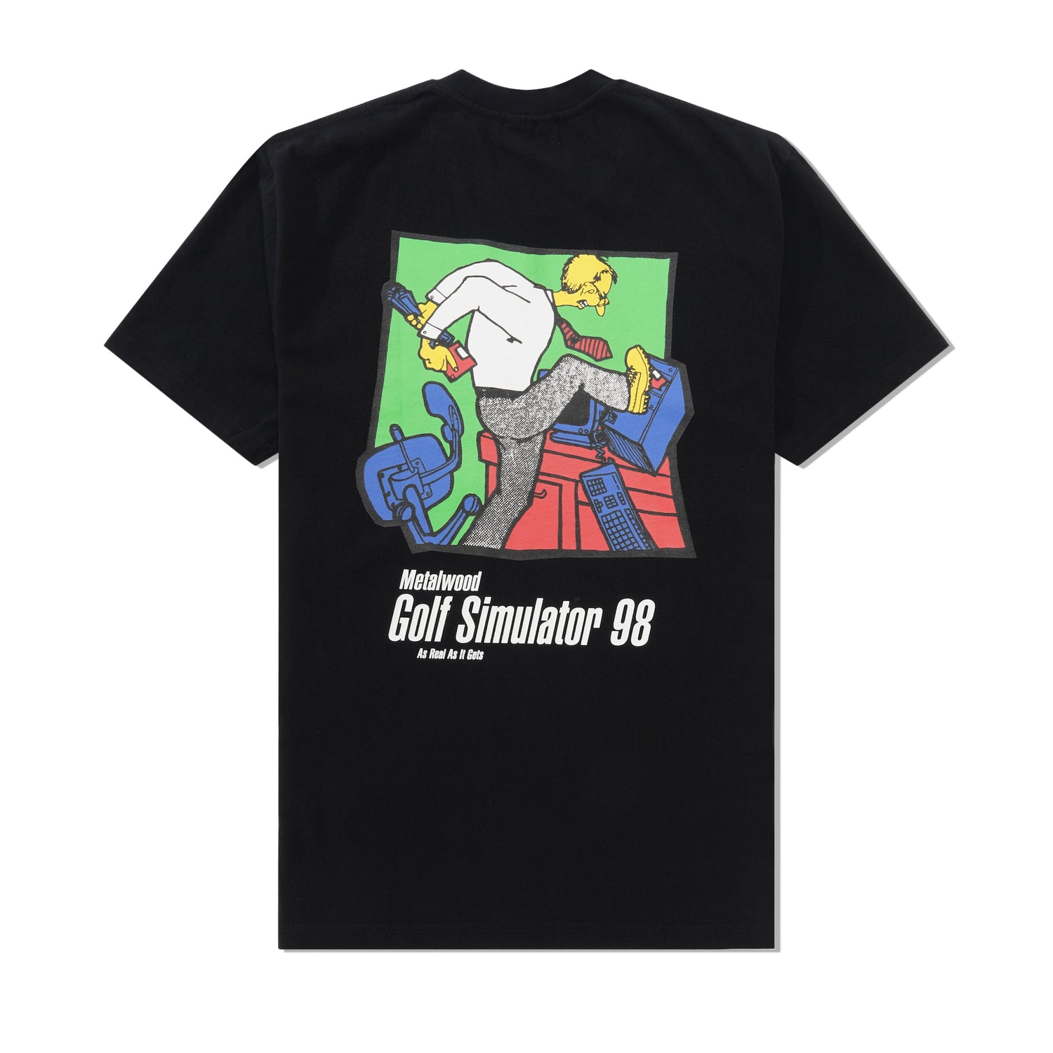Simulator T-Shirt, Black