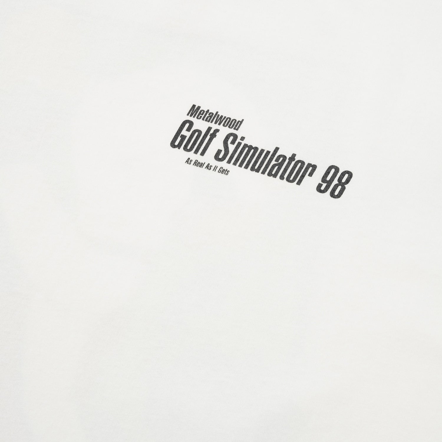 Simulator T-Shirt, White