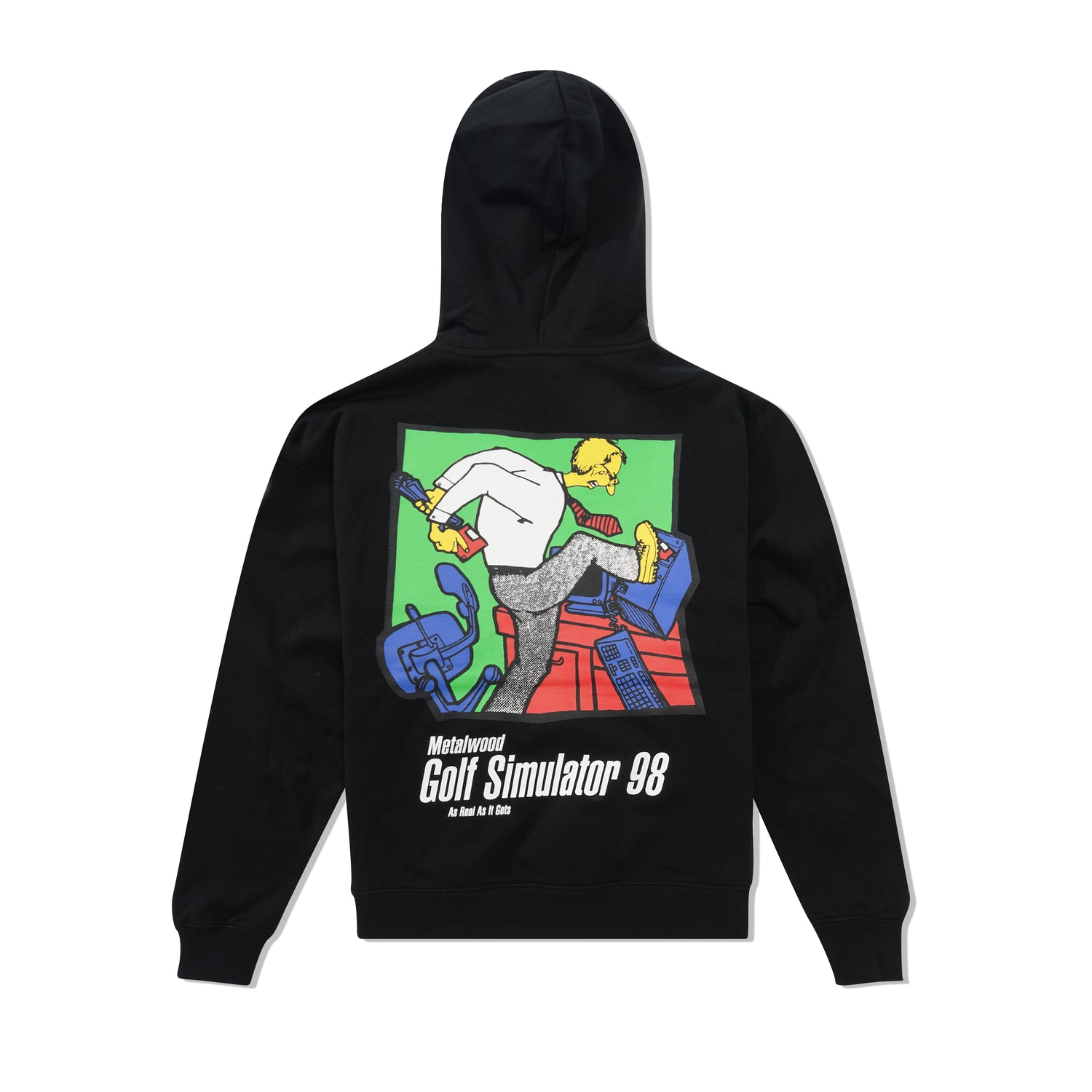 Simulator 98 Pullover Hood, Black