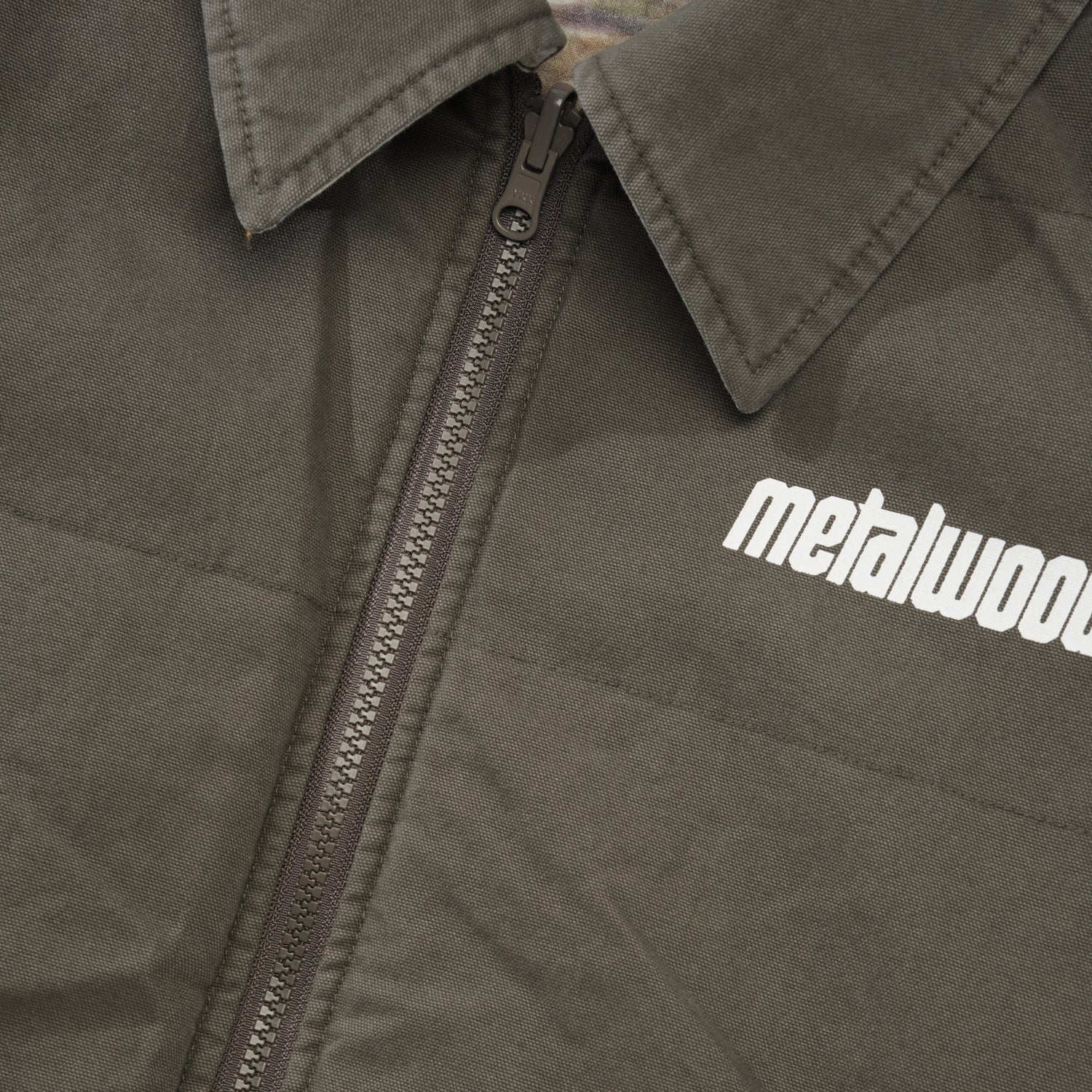 Poly Filled Reversible Vest, Fatigue Green