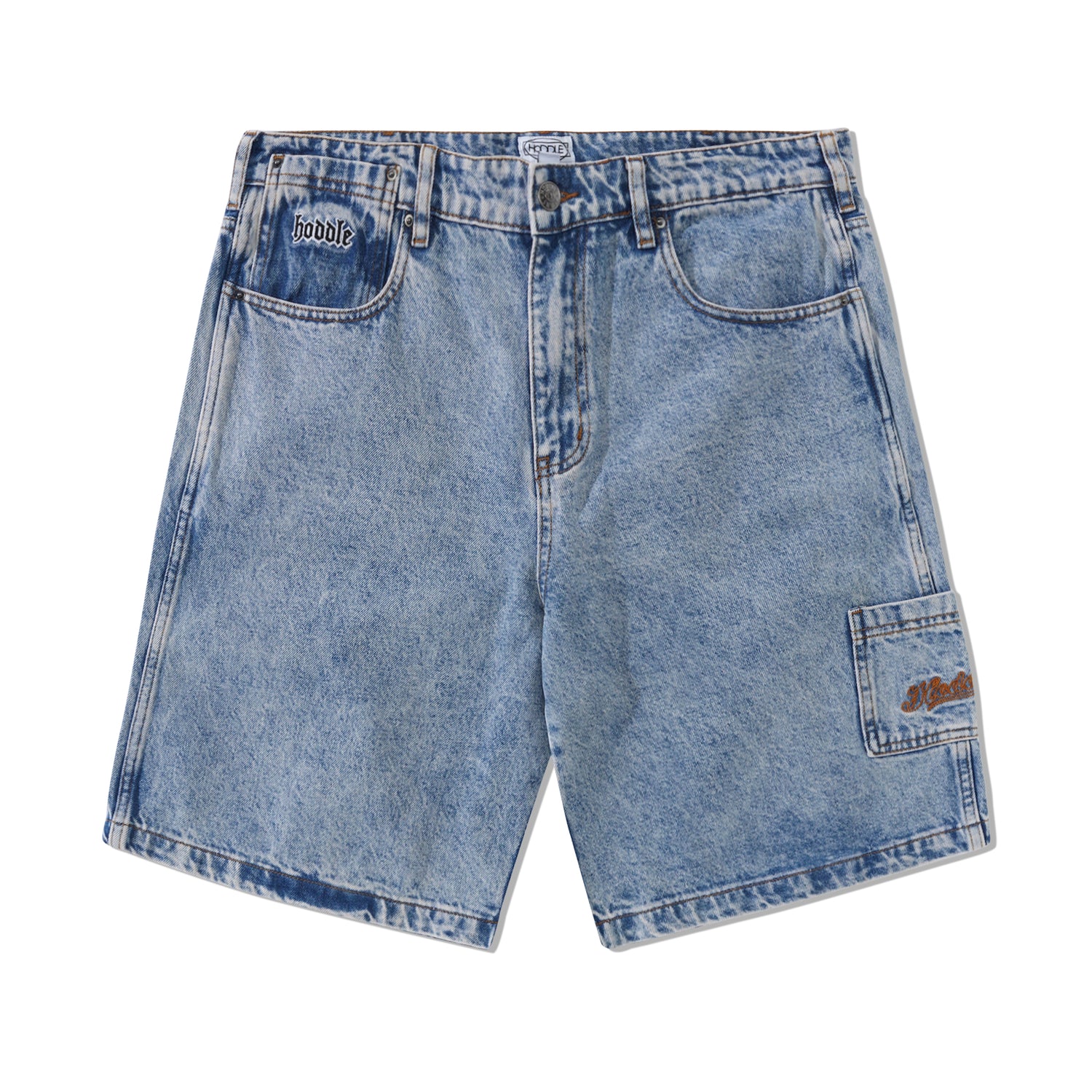 Denim Ranger Shorts, Light Blue Wash