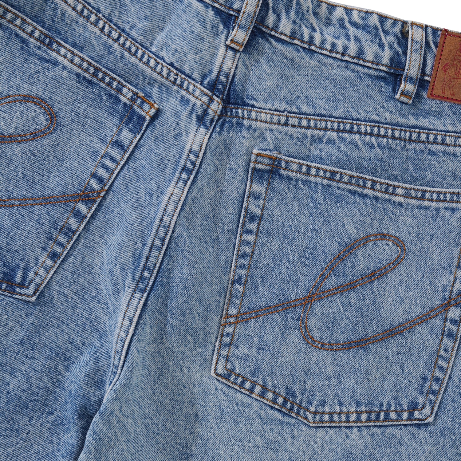 Denim Ranger Shorts, Light Blue Wash