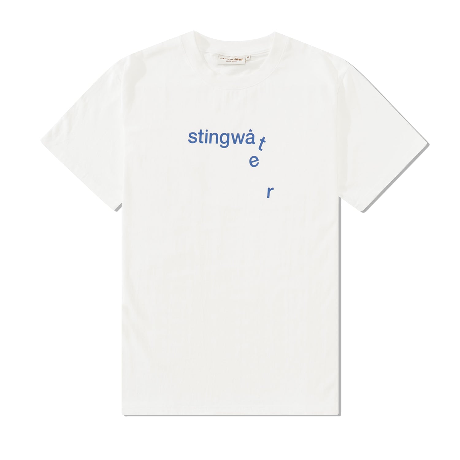 Stingwater Melting Logo Tee, White
